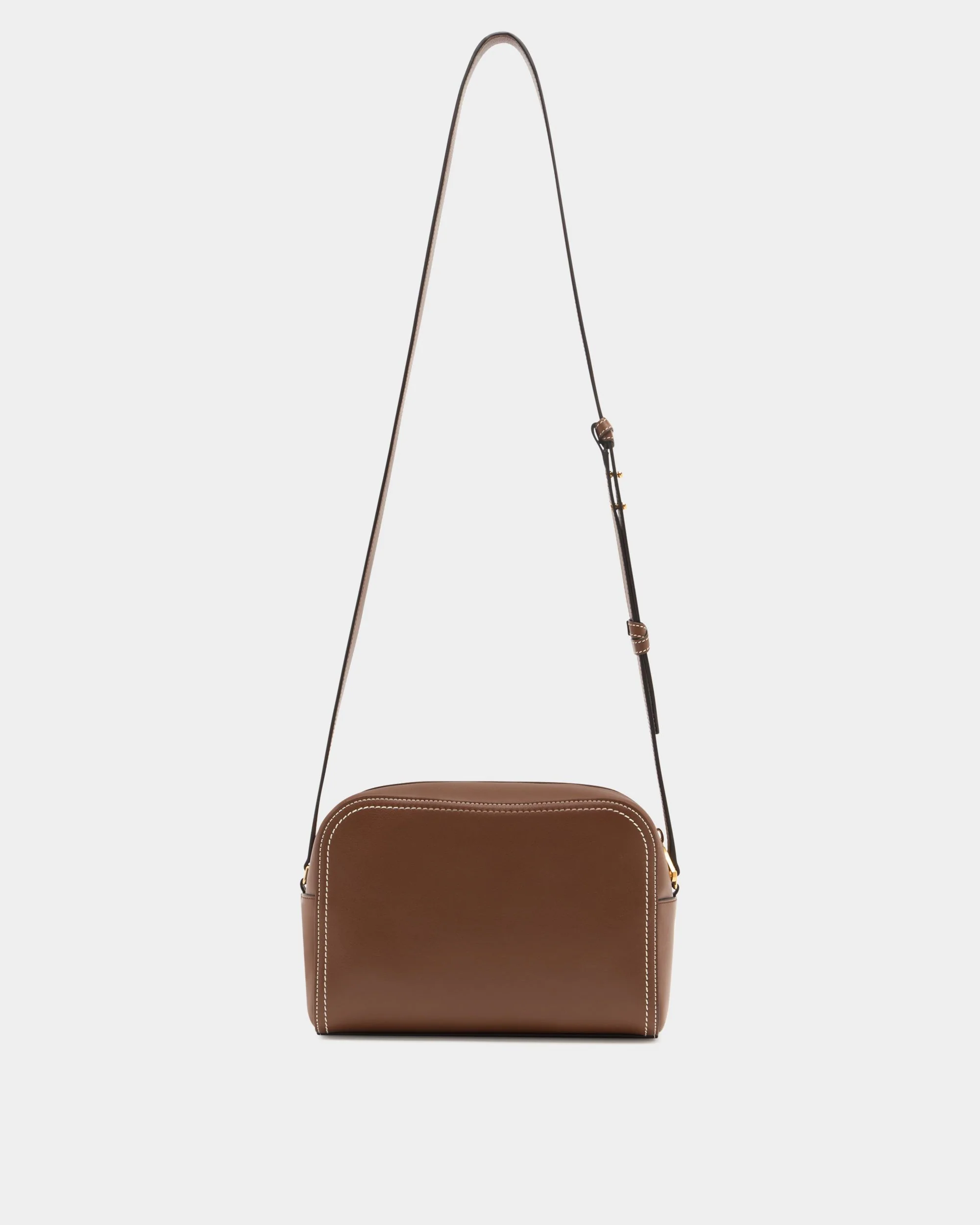 Easy Bally Crossbody Bag in Brown Leather - Image 3