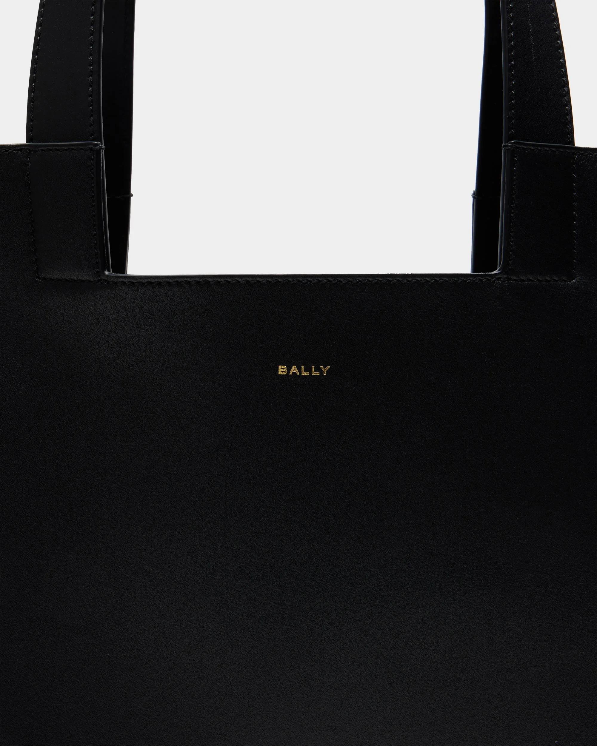 Easy Bally Tote Bag in Black Leather - Image 6