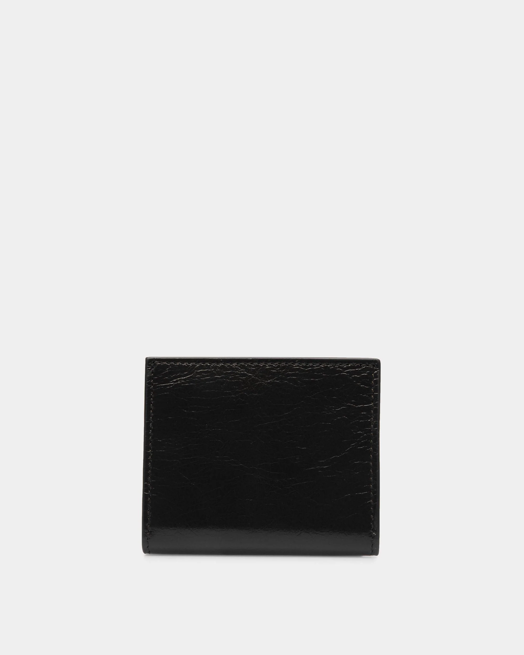 Easy Bally Trifold Wallet in Black Leather - Image 2