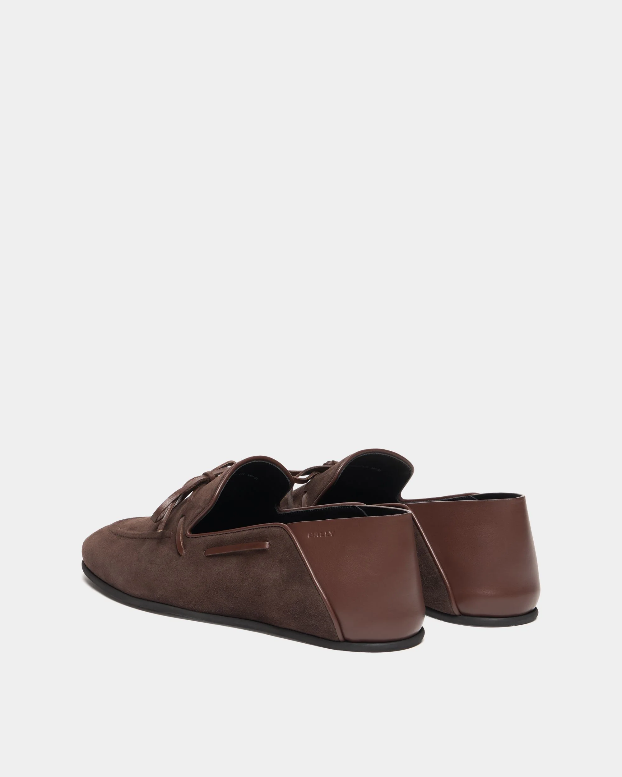 Eclat Loafer in Ebano Suede - Image 4
