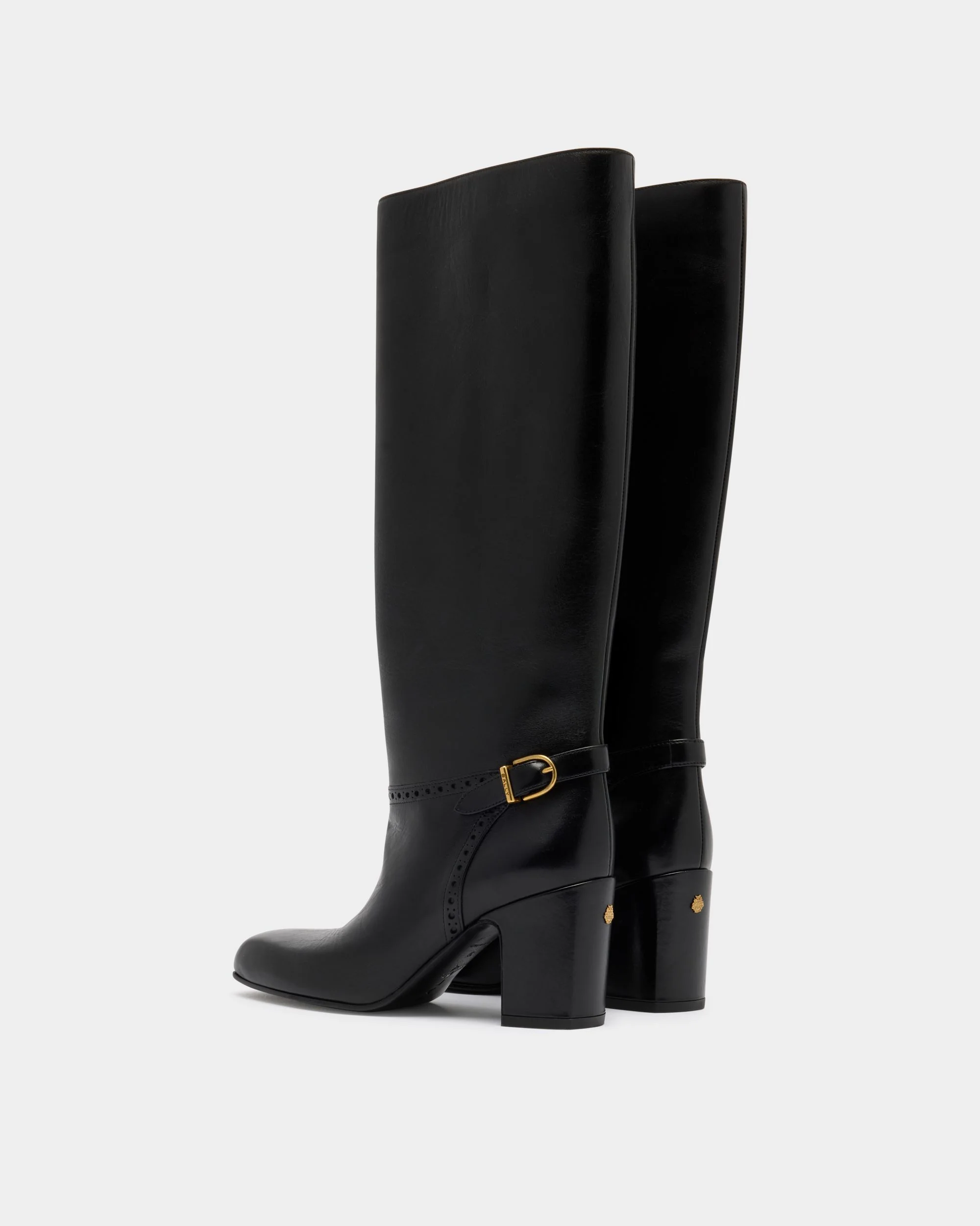 Eclayr Boot in Black Leather - Image 4