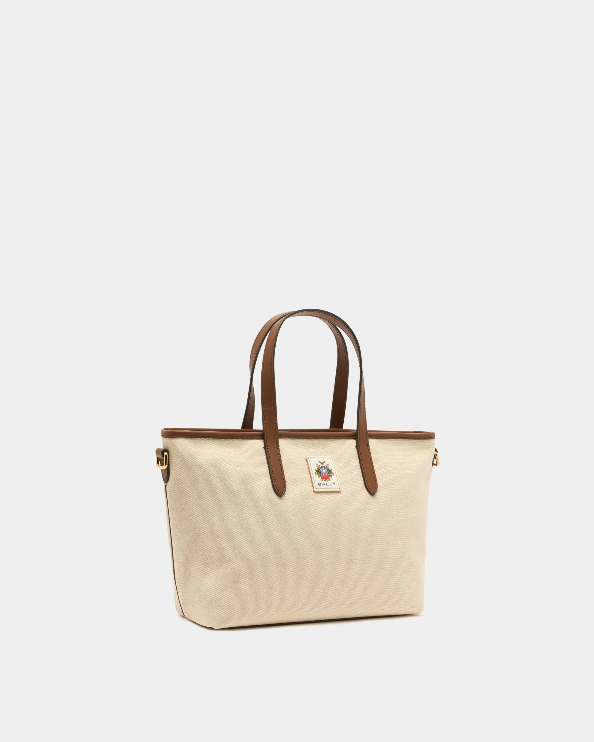 Edelbliss Small Tote Bag in Natural Canvas - Image 3