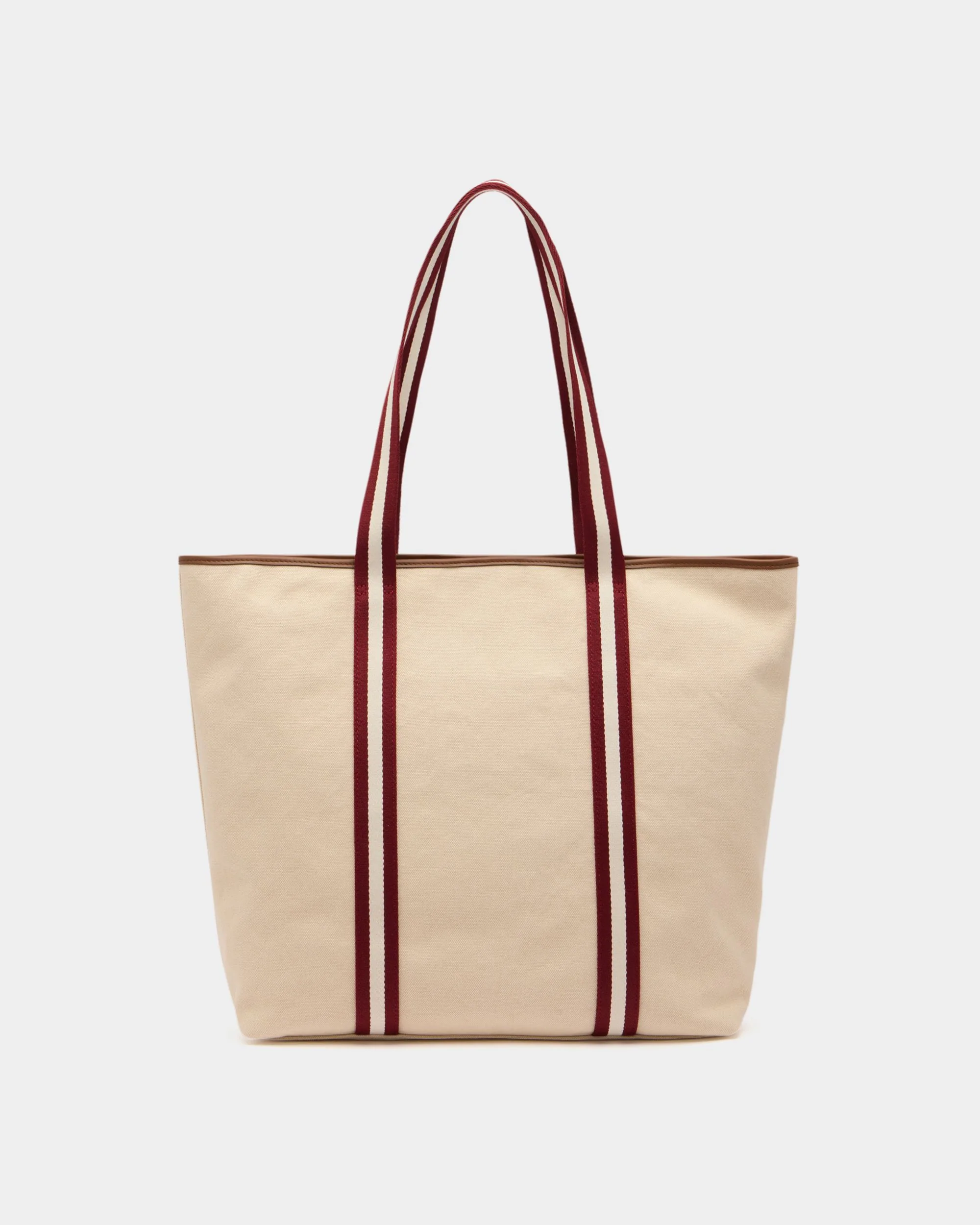 Edelbliss Tote Bag in Natural Canvas with Bally Ribbon - Image 3