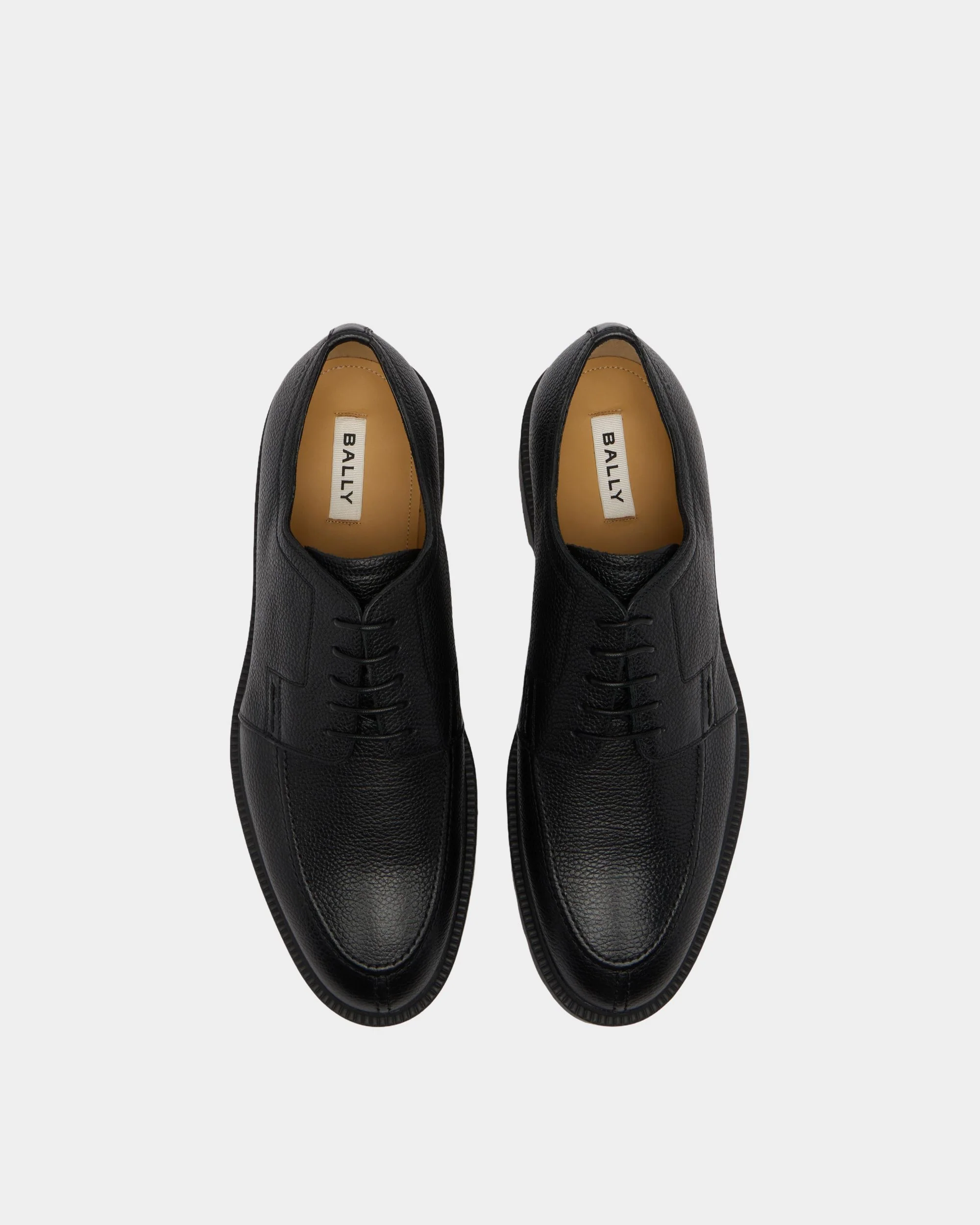 Eduard Derby in Black Grained Leather - Image 4