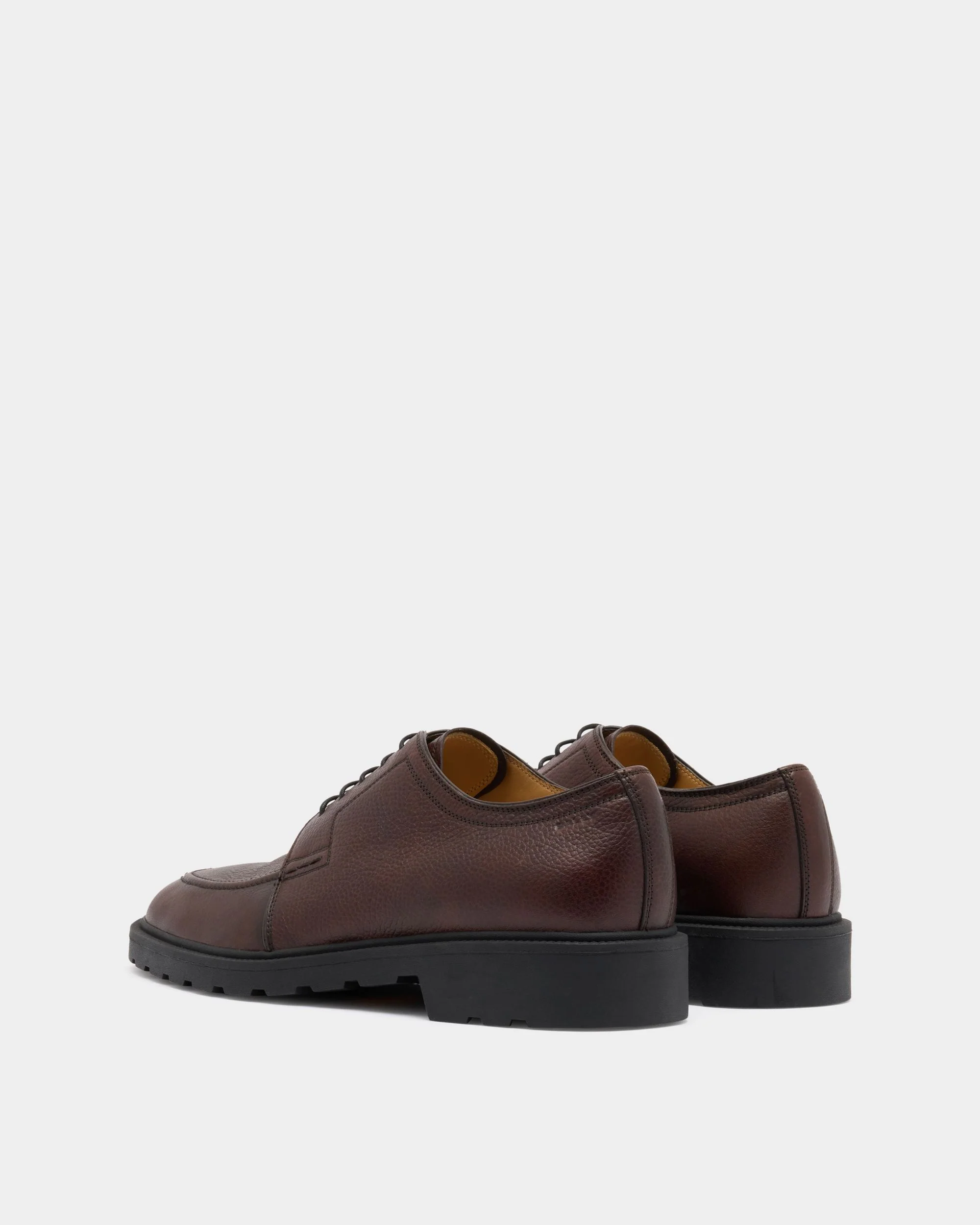 Eduard Derby in Brown Grained Leather - Image 4