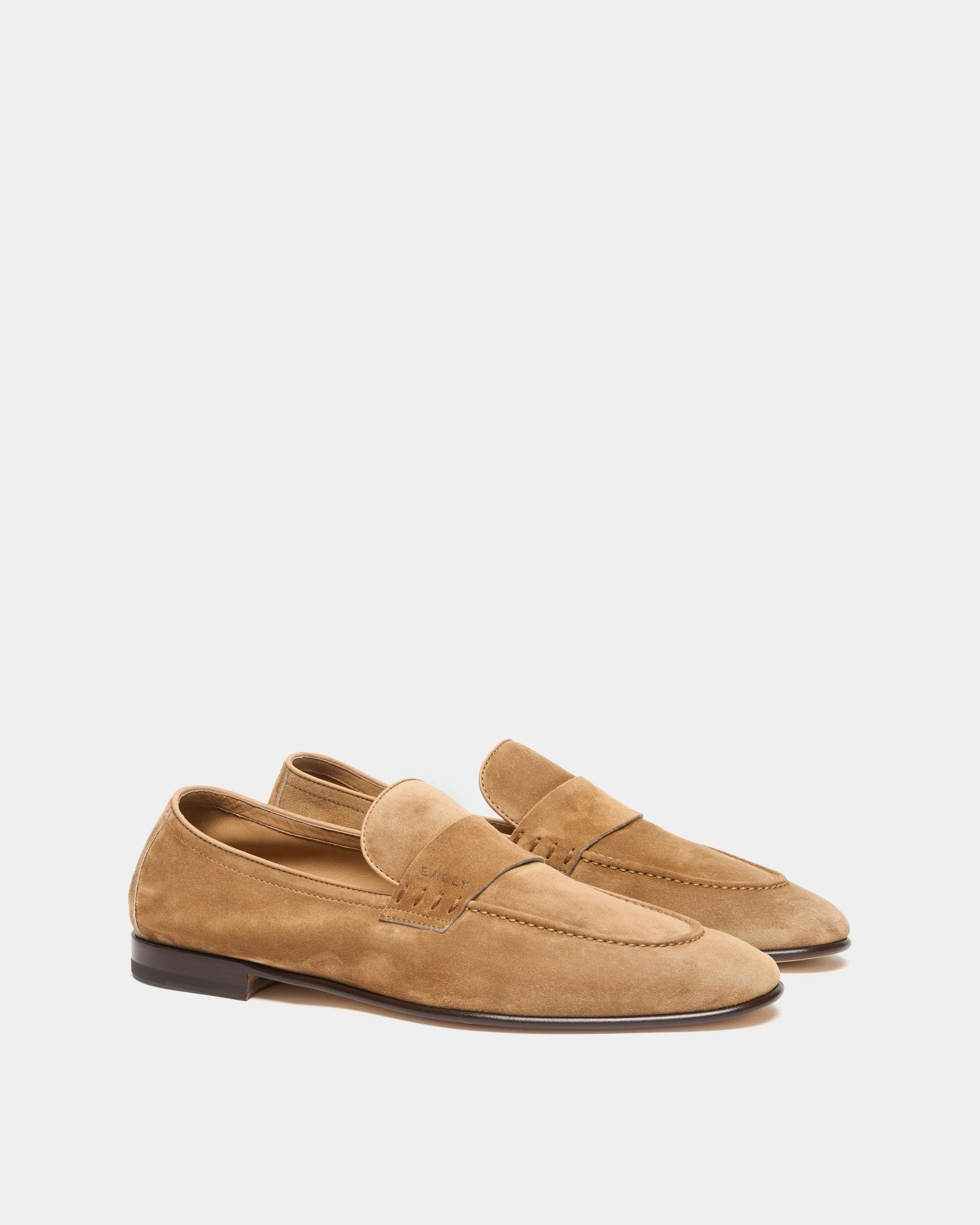 Elios Loafer in Beige Suede - Image 3
