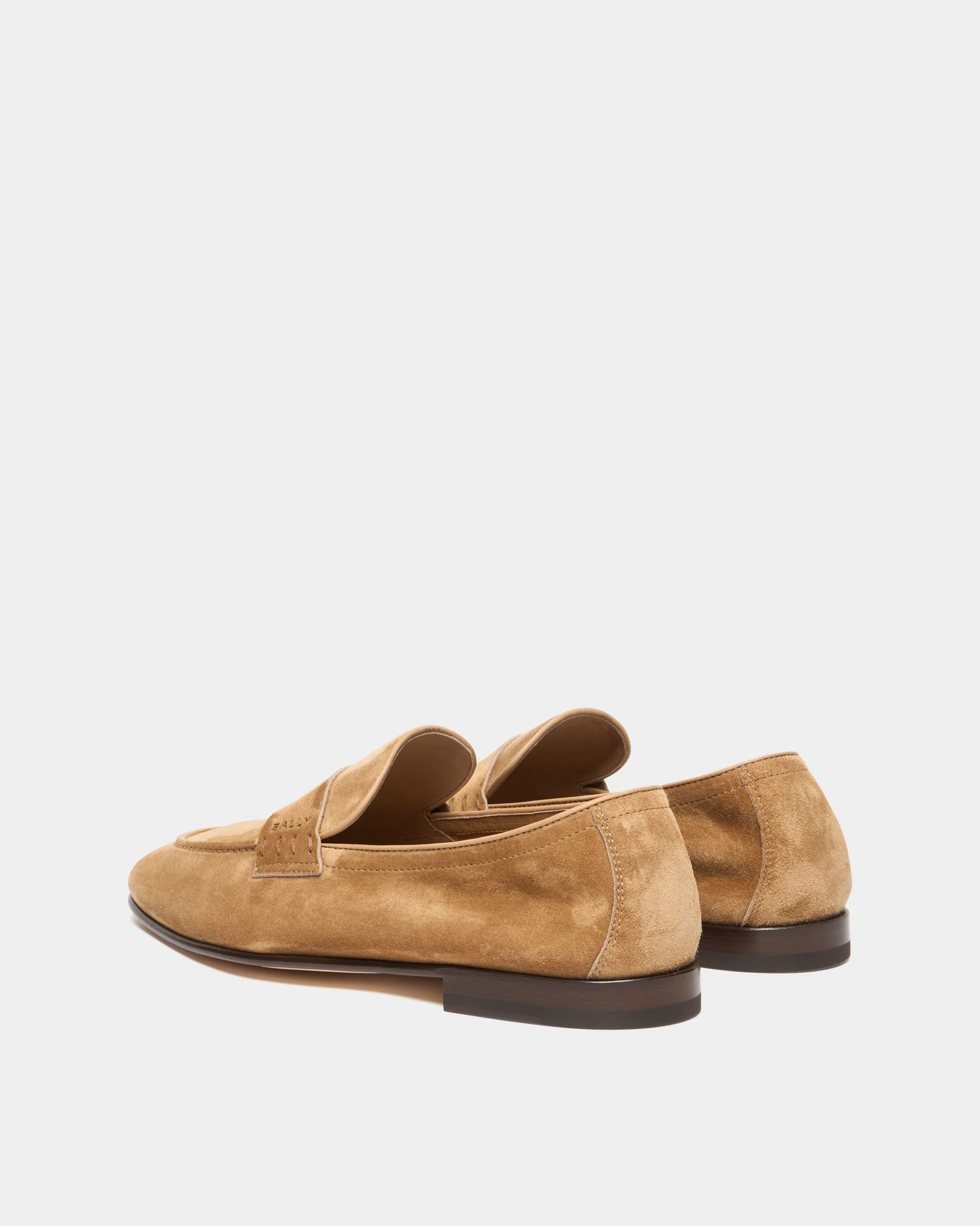Elios Loafer in Beige Suede - Image 4