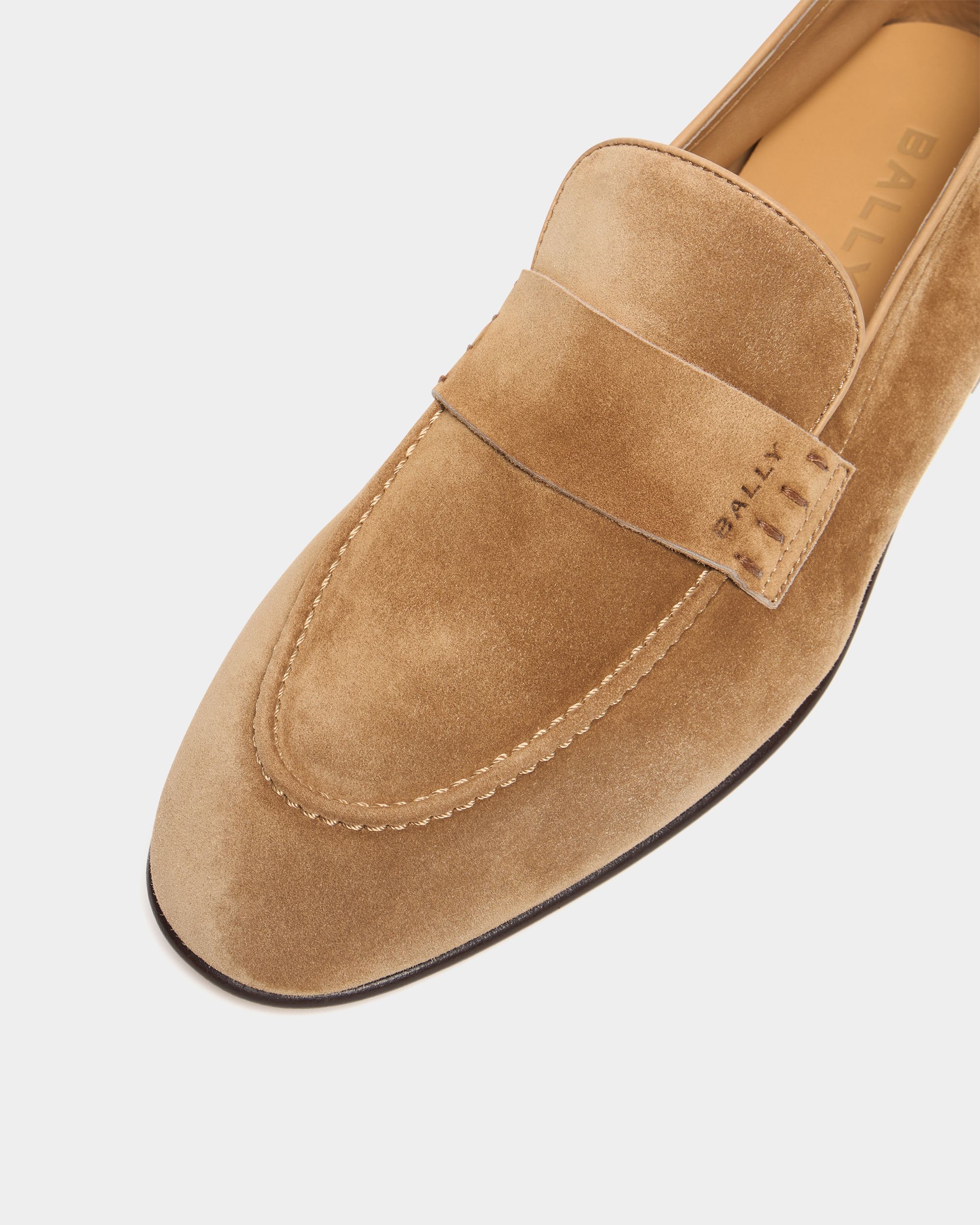 Elios Loafer in Beige Suede - Image 6