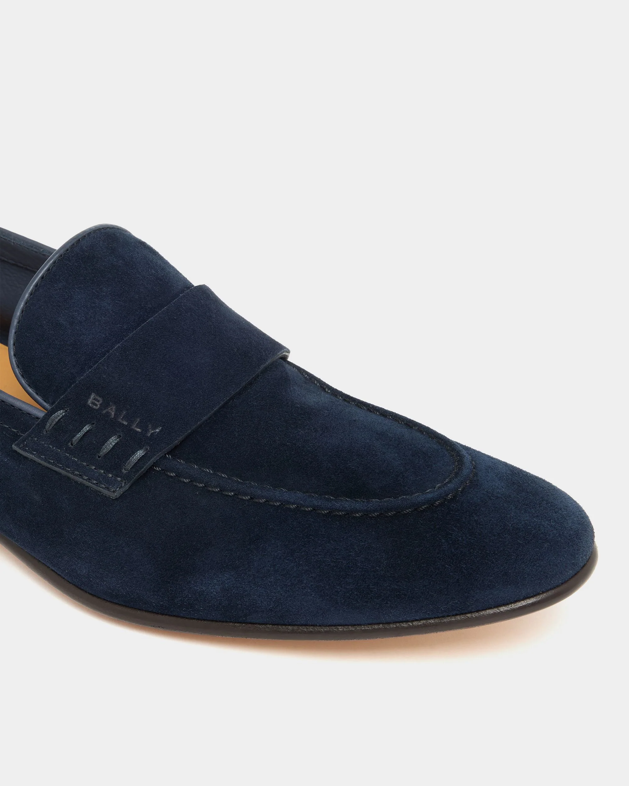 Elios Loafer in Blue Suede - Image 6