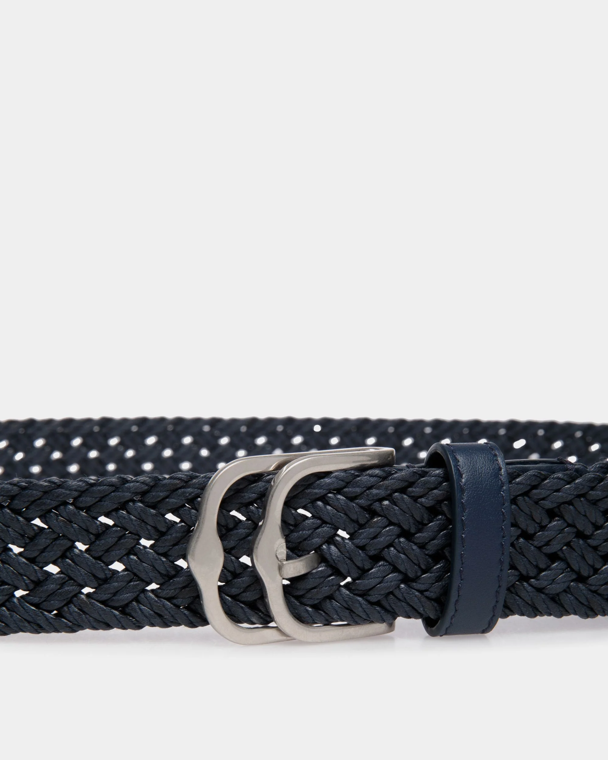 Embert 30mm Belt in Fabric And Leather - Image 3