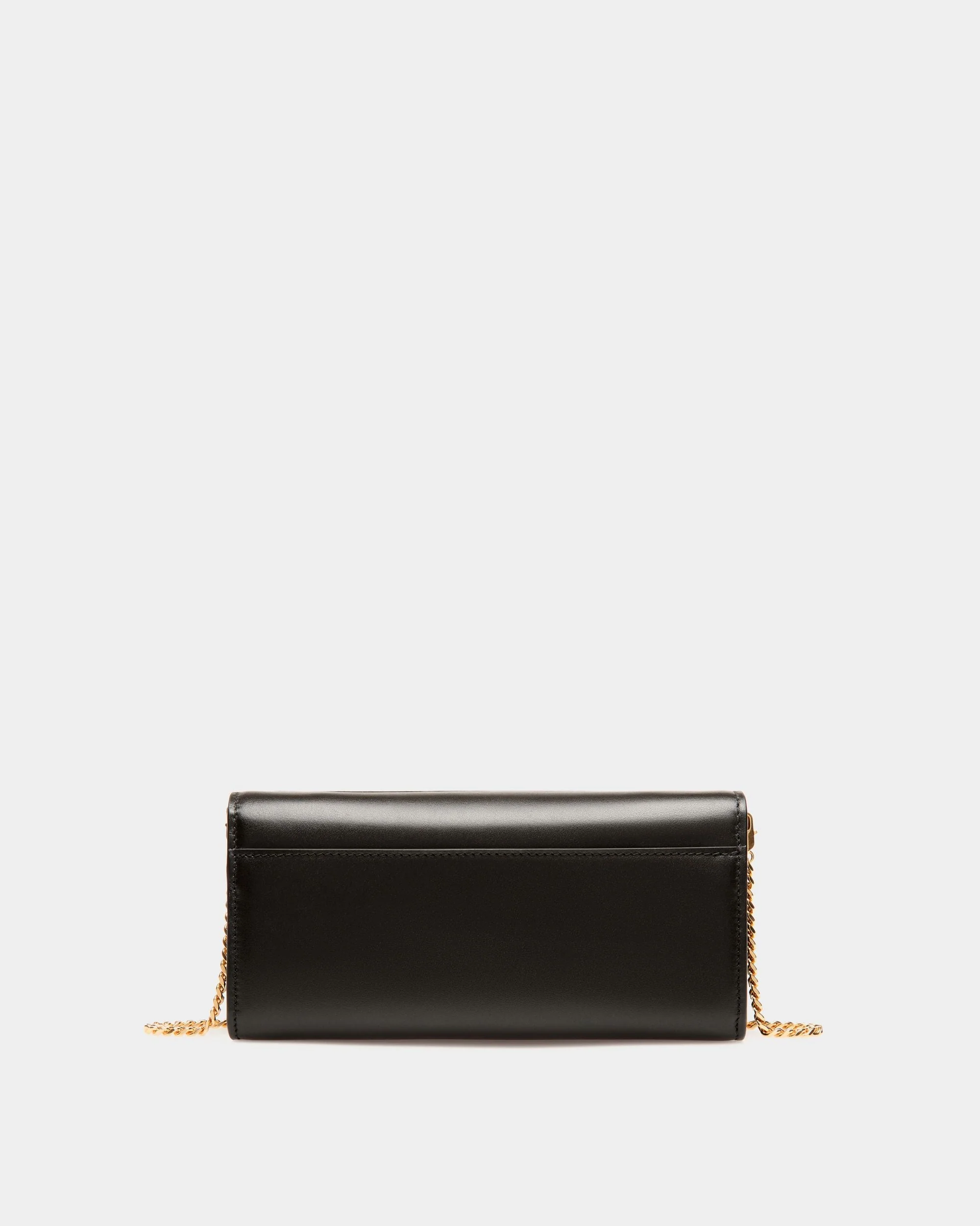 Emblem Travel Wallet In Black Leather - Image 2