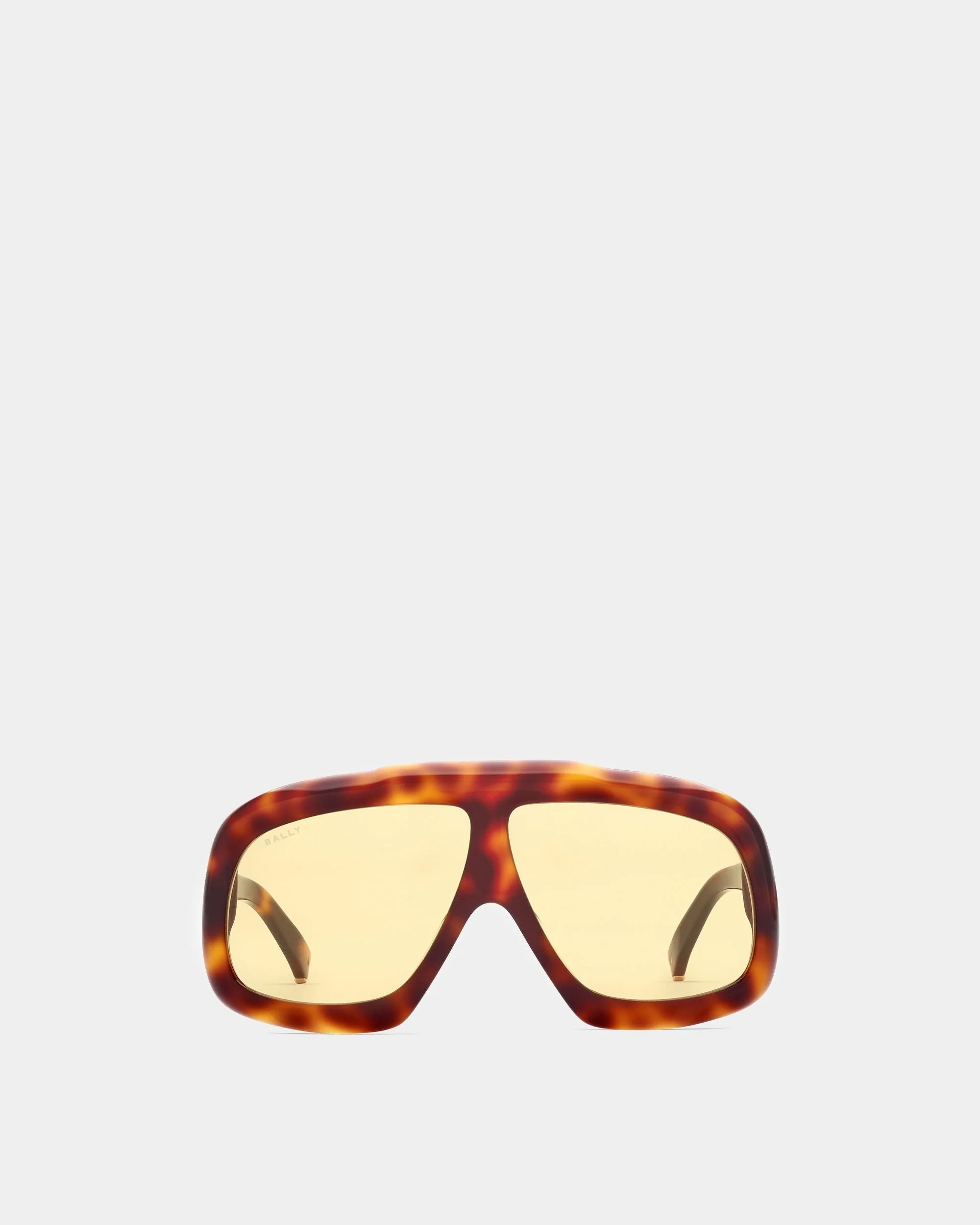 Eyger Acetate Sunglasses in Havana and Yellow