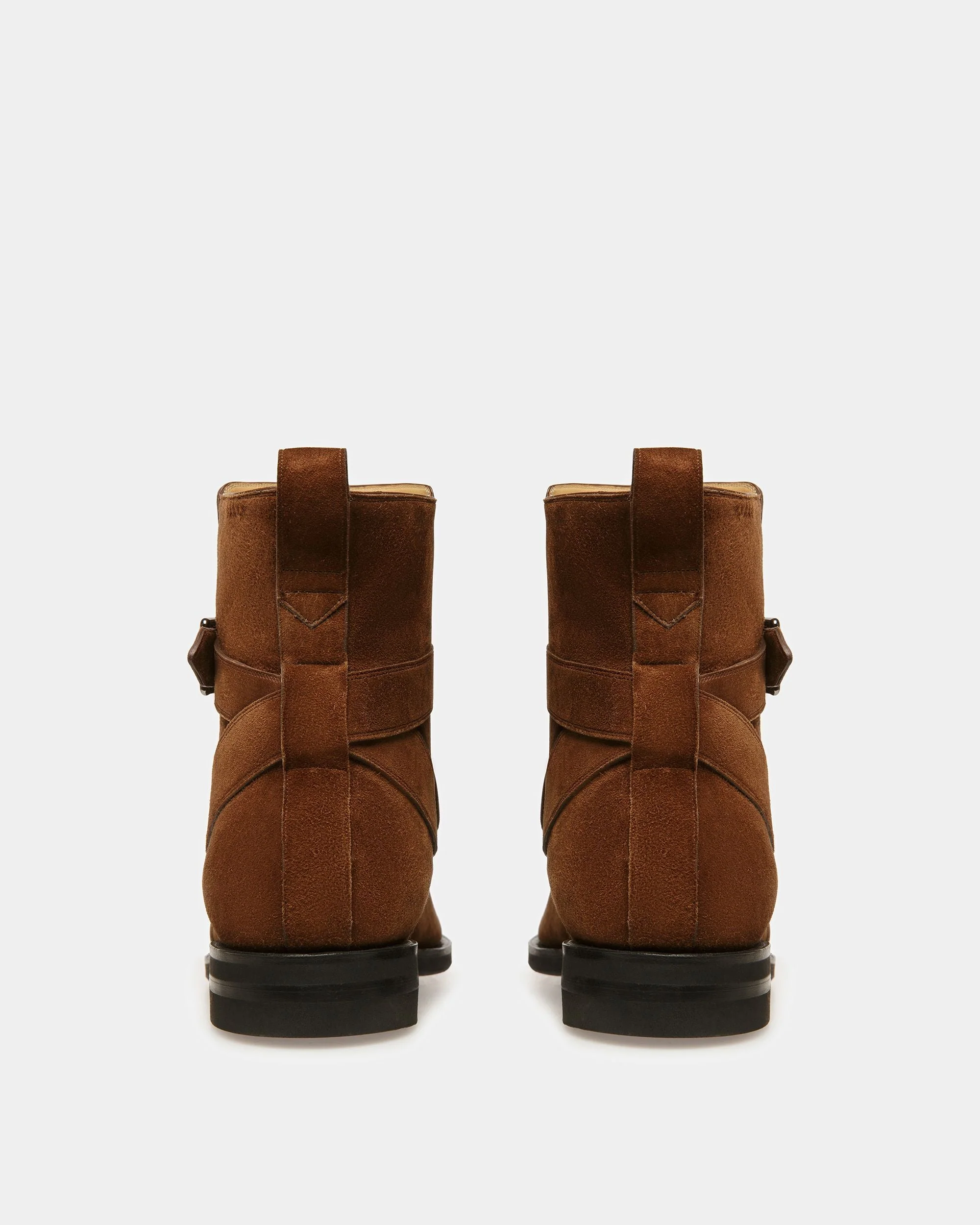 Filly Leather Boots In Brown - Image 4