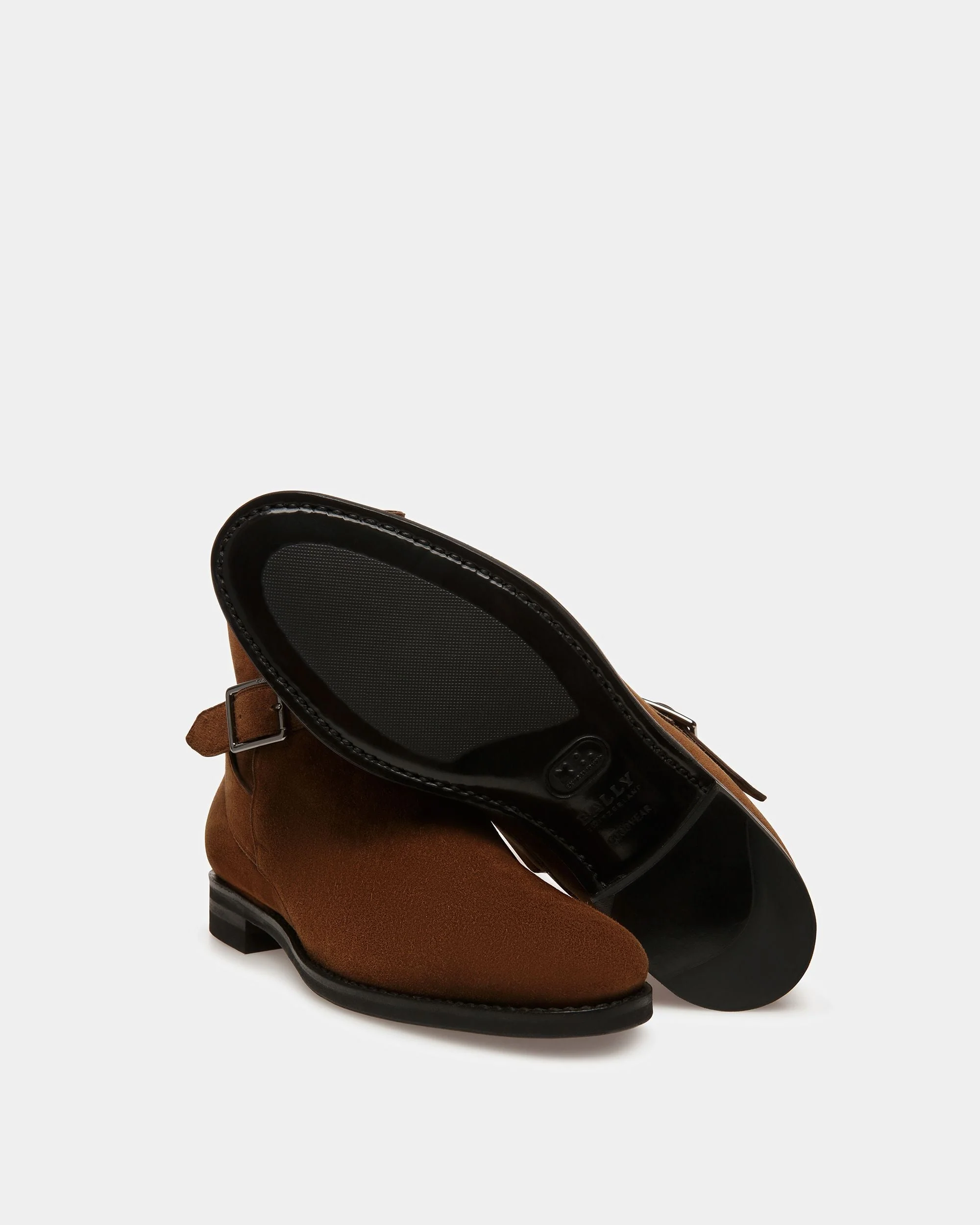 Filly Leather Boots In Brown - Image 5