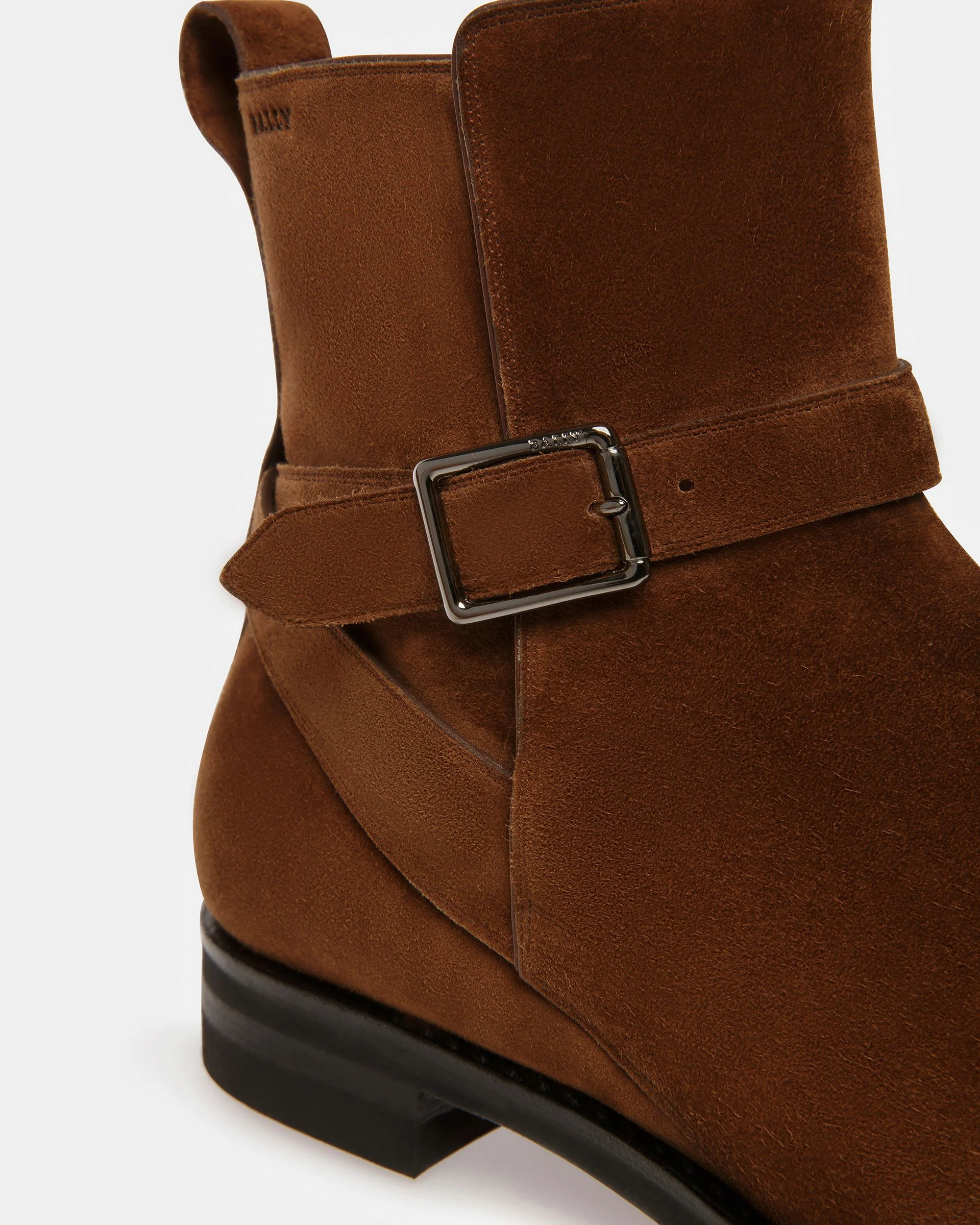 Filly Leather Boots In Brown - Image 6