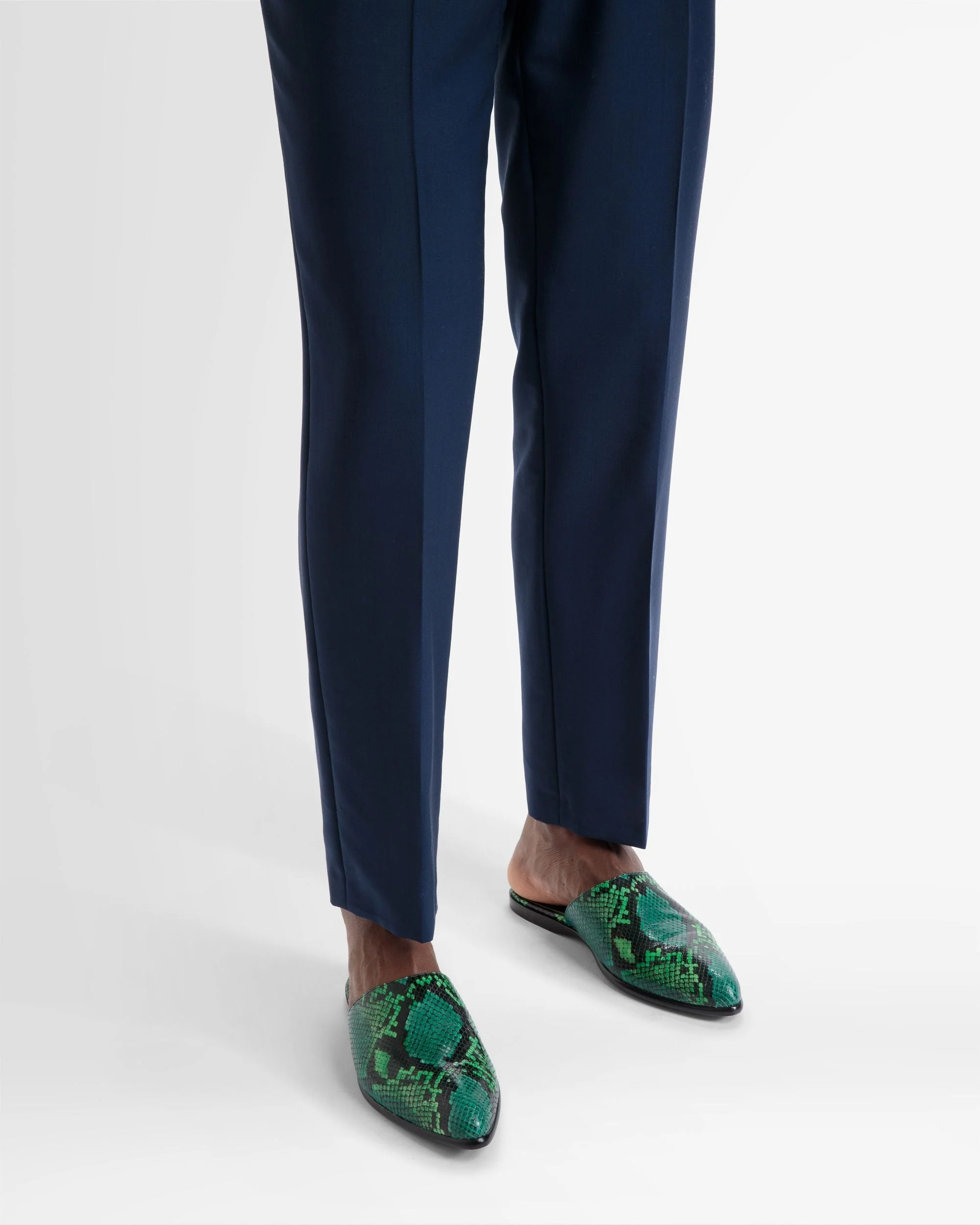 Gaiman Loafers In Python Print - Image 2