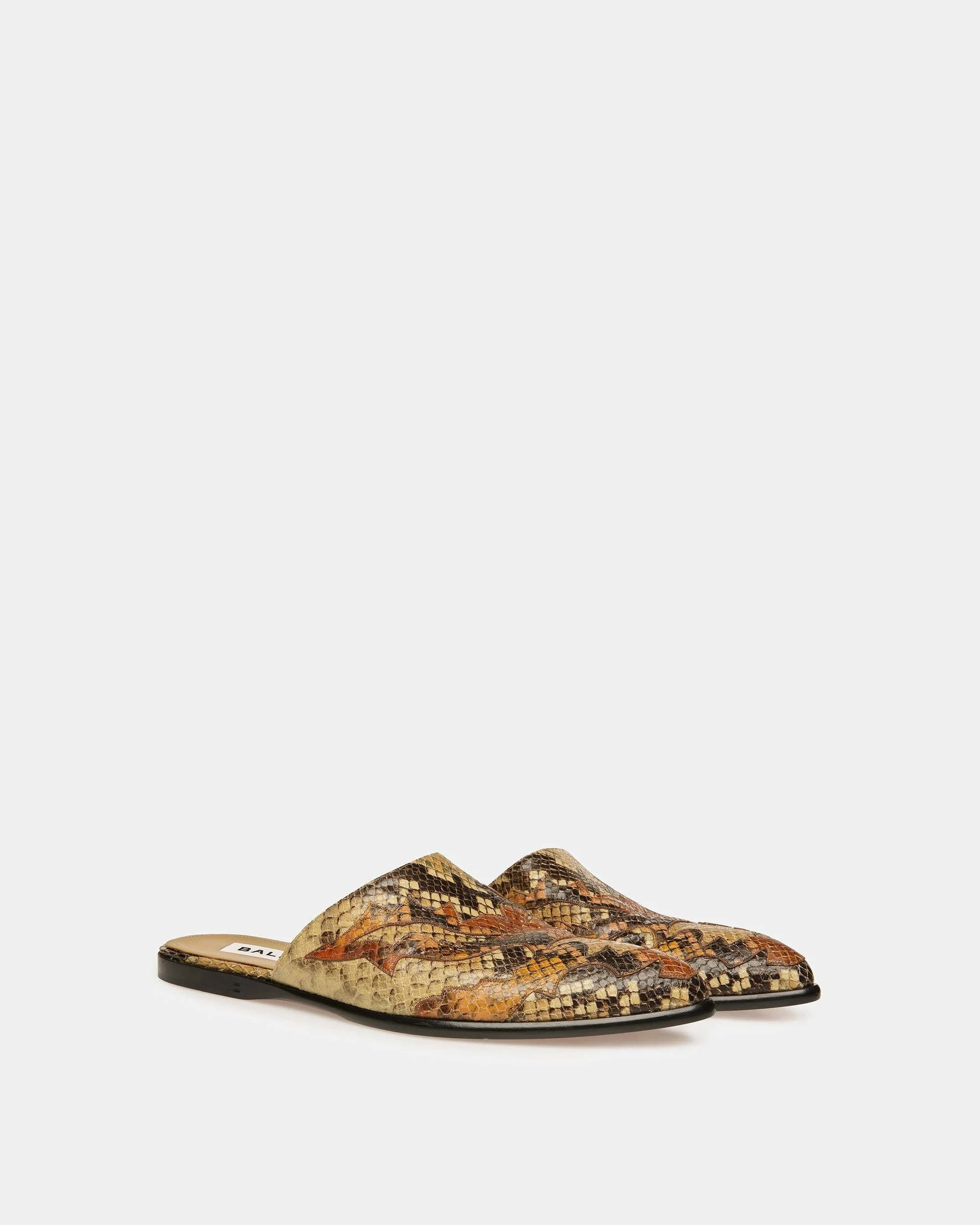 Gaiman Loafers In Python Print - Image 3