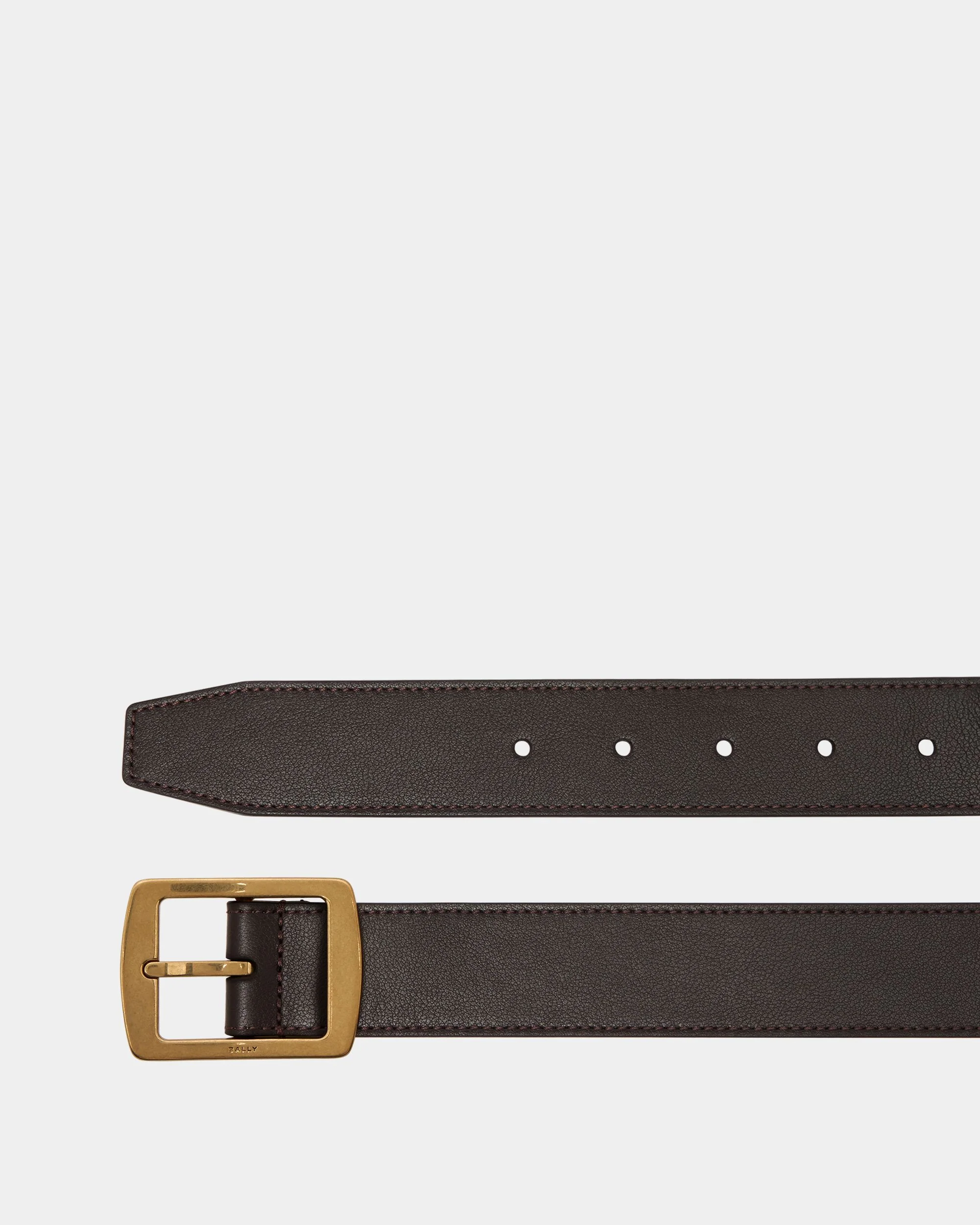 Glen 35 mm Belt in Ebano Leather - Image 2