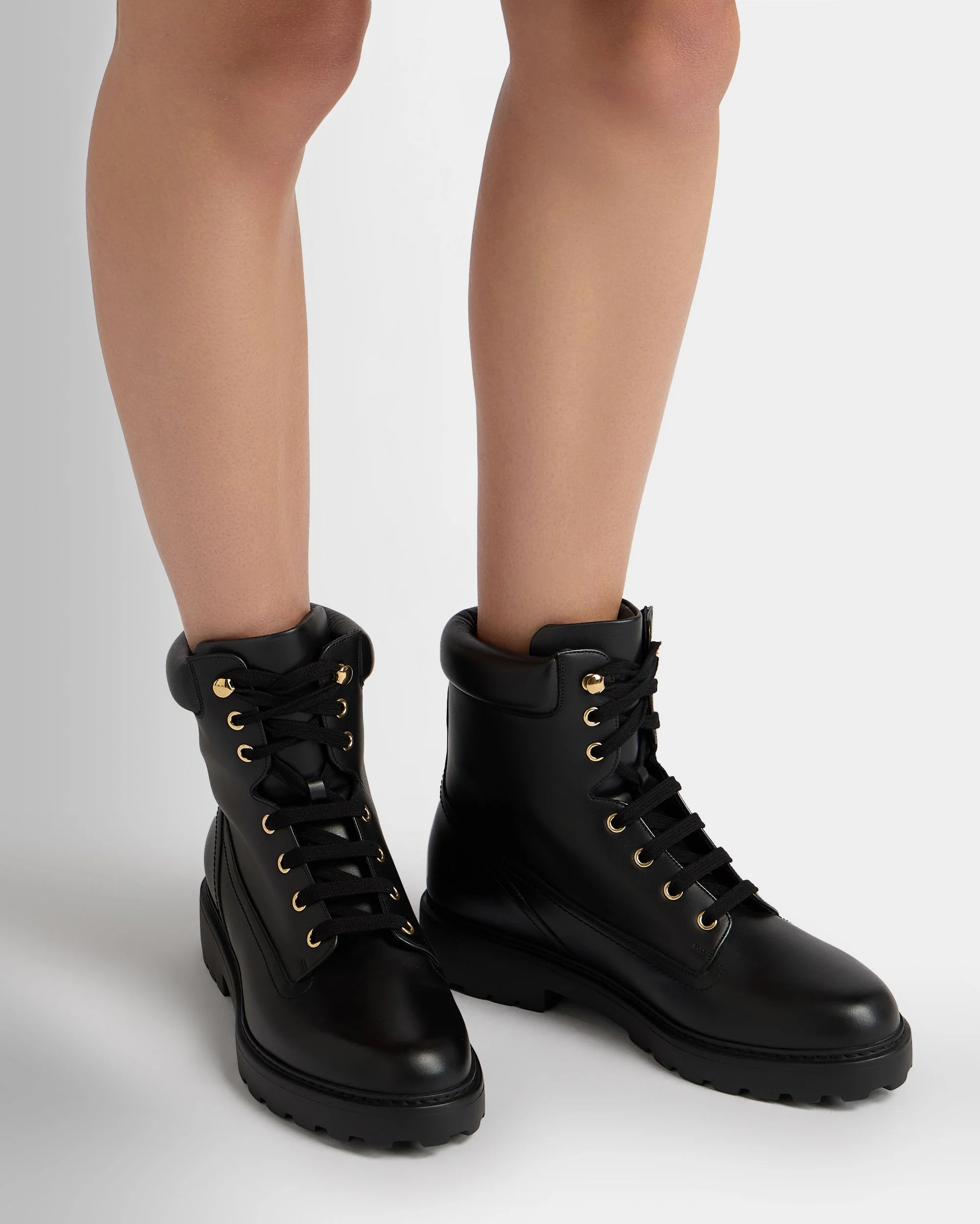 Gusto Bootie in Black Leather - Image 2