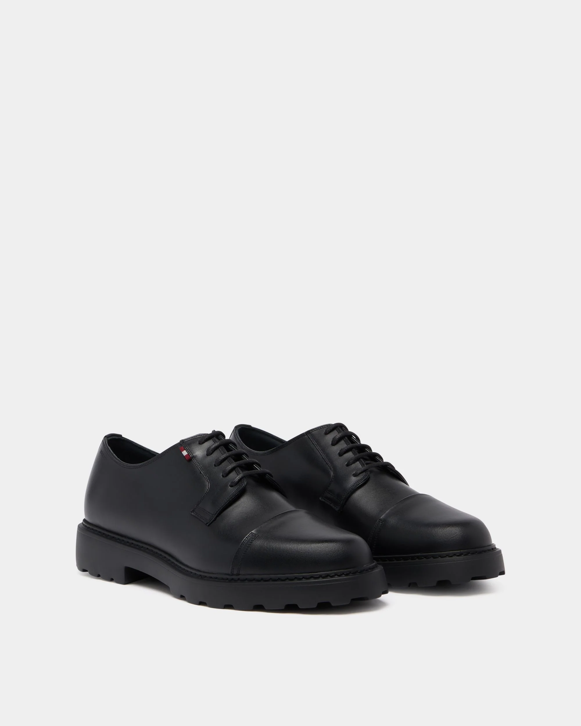 Gusto Derby in Black Leather - Image 3