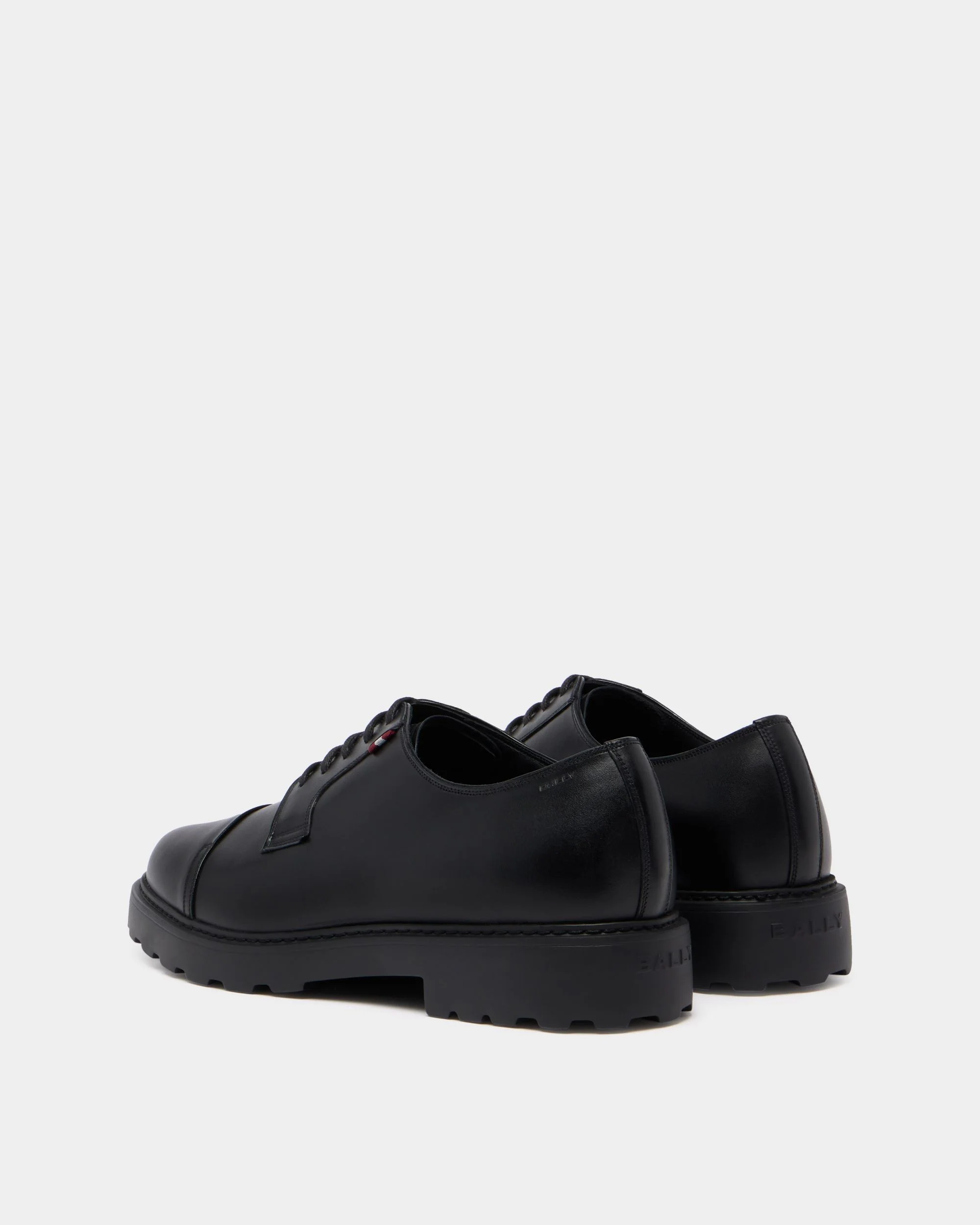 Gusto Derby in Black Leather - Image 4