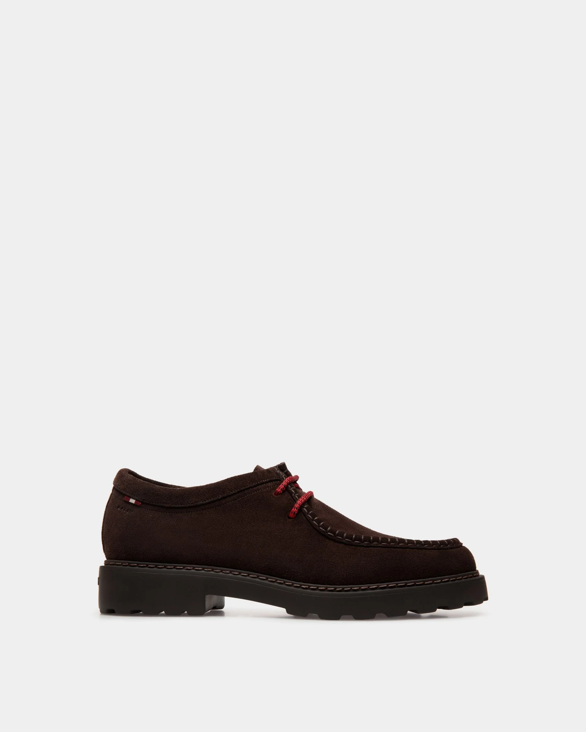 Gusto Derby in Ebano Suede