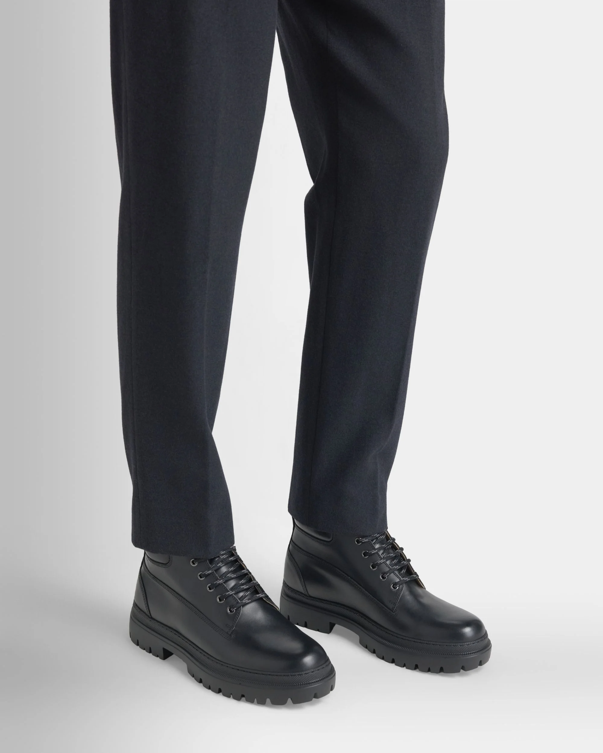 Hallen Boot in Black Leather - Image 2