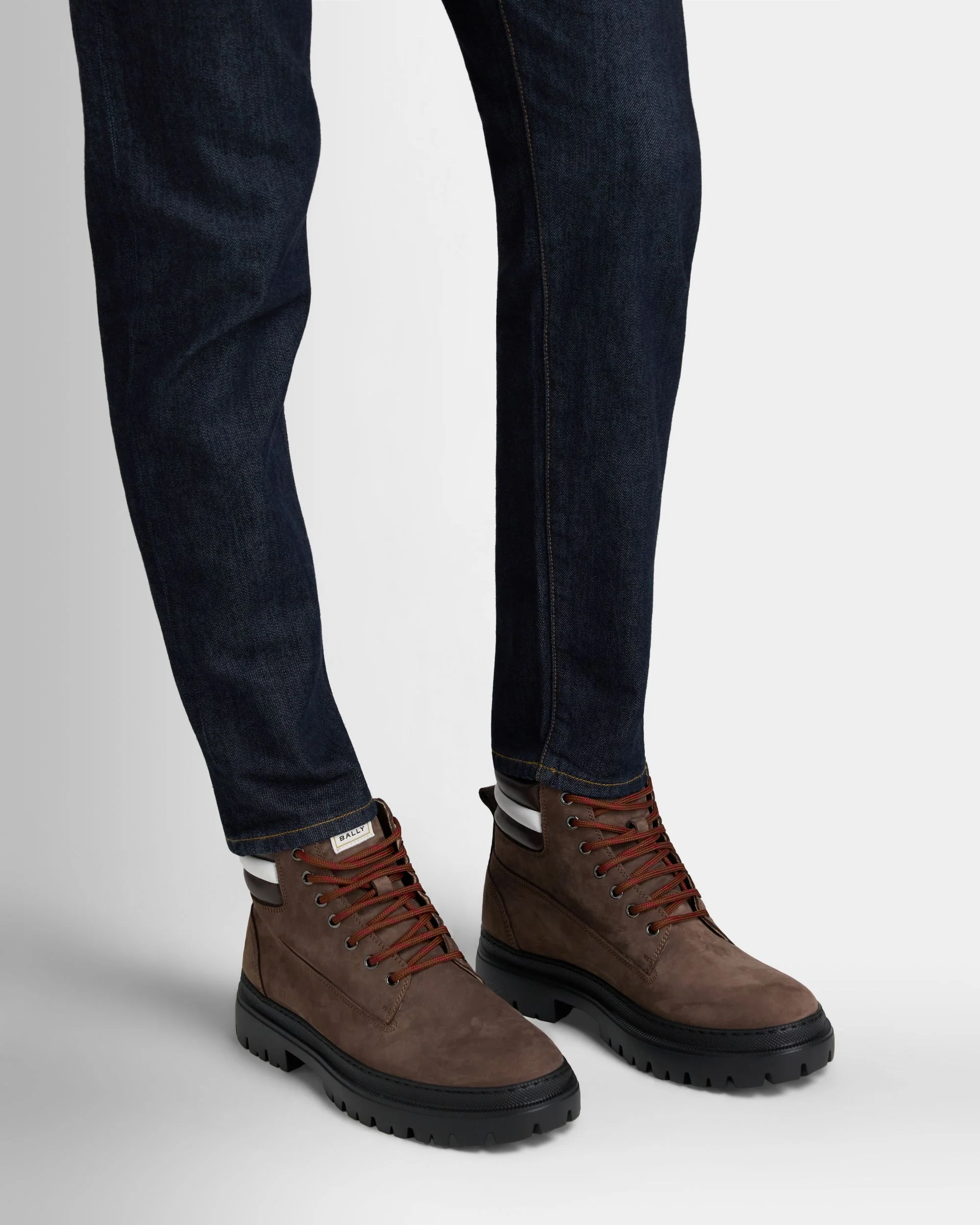 Hallen Boot in Brown Nubuck - Image 2