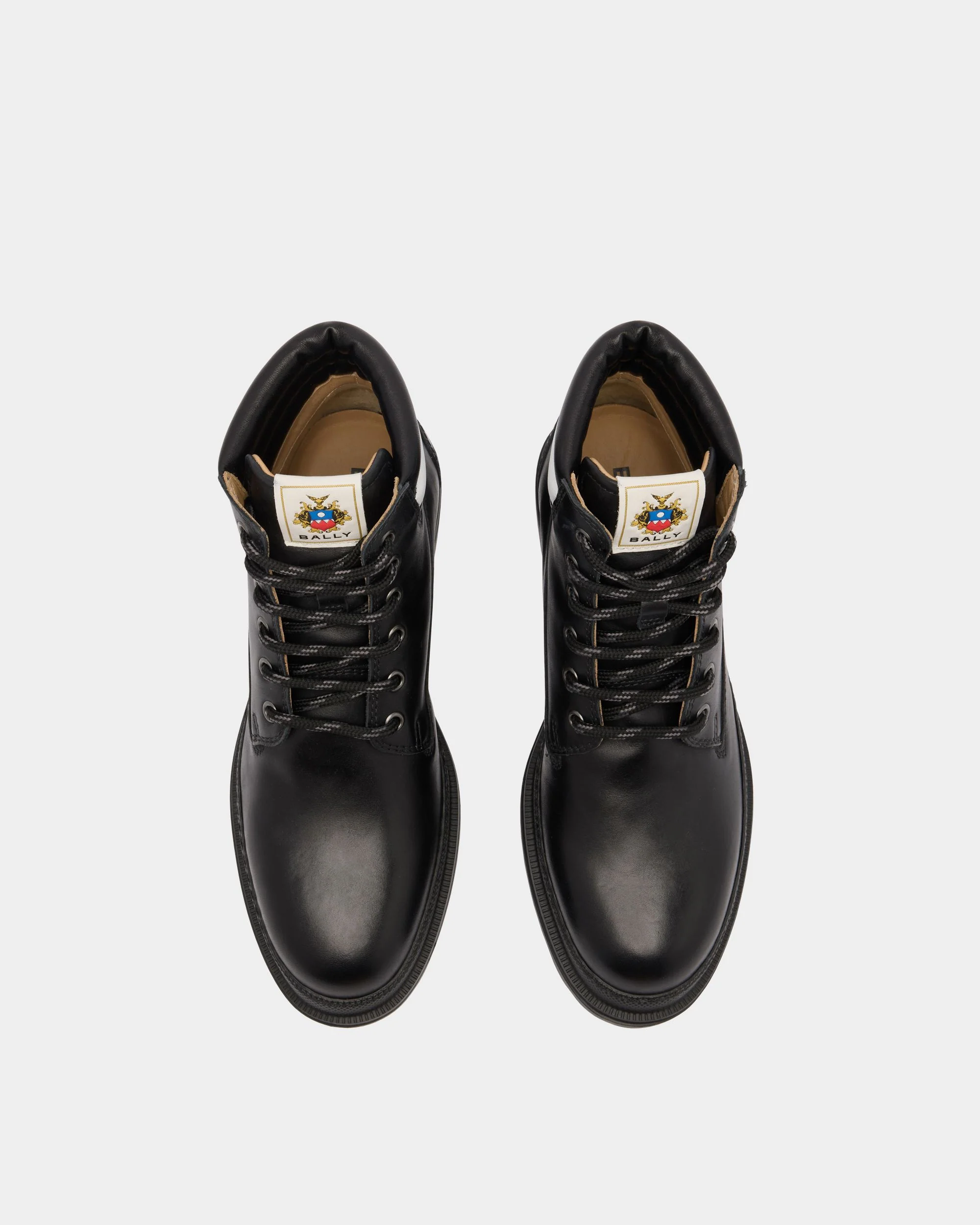 Hallen Bootie in Black Leather - Image 4