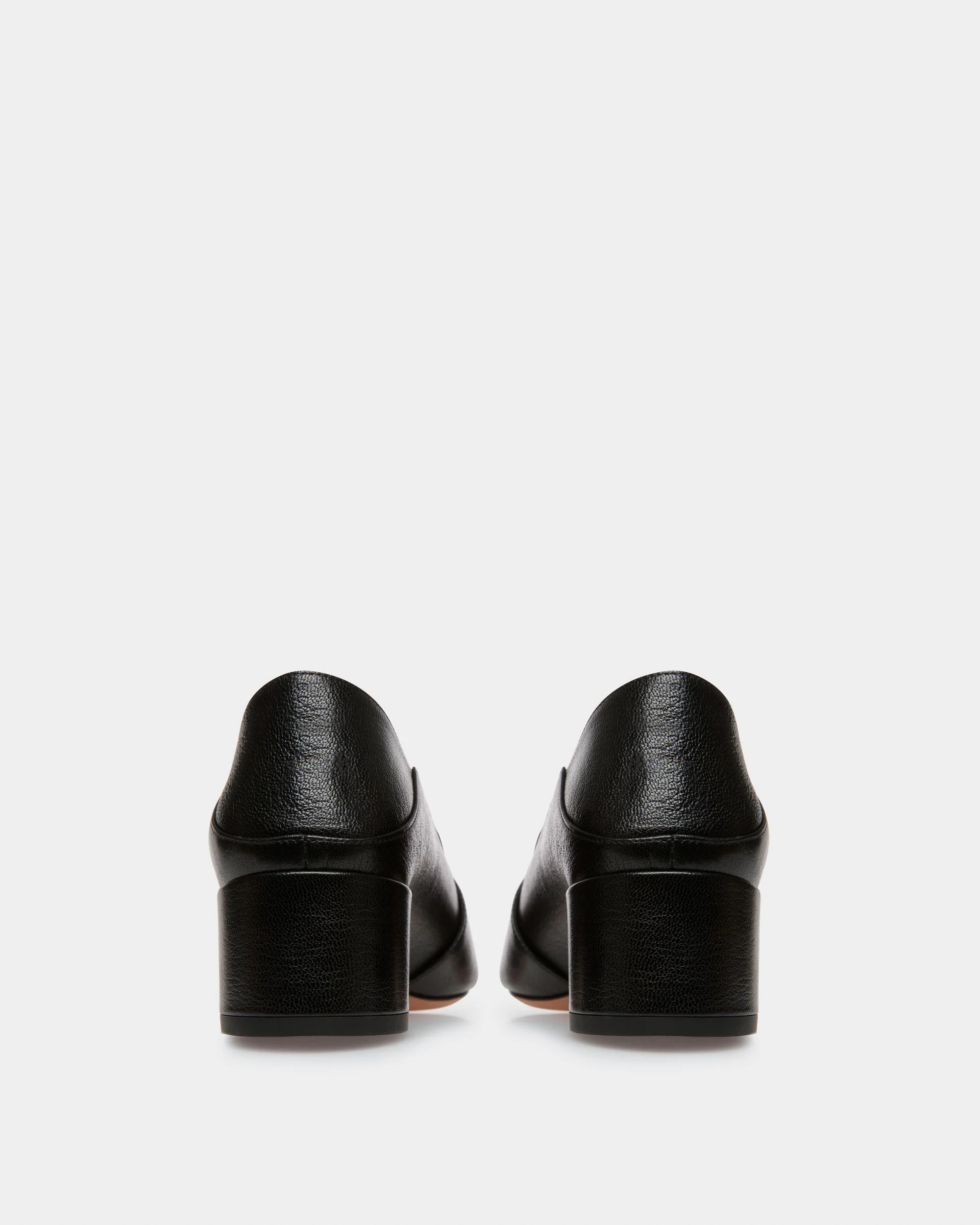 Janelle Leather Pumps In Black - Image 4