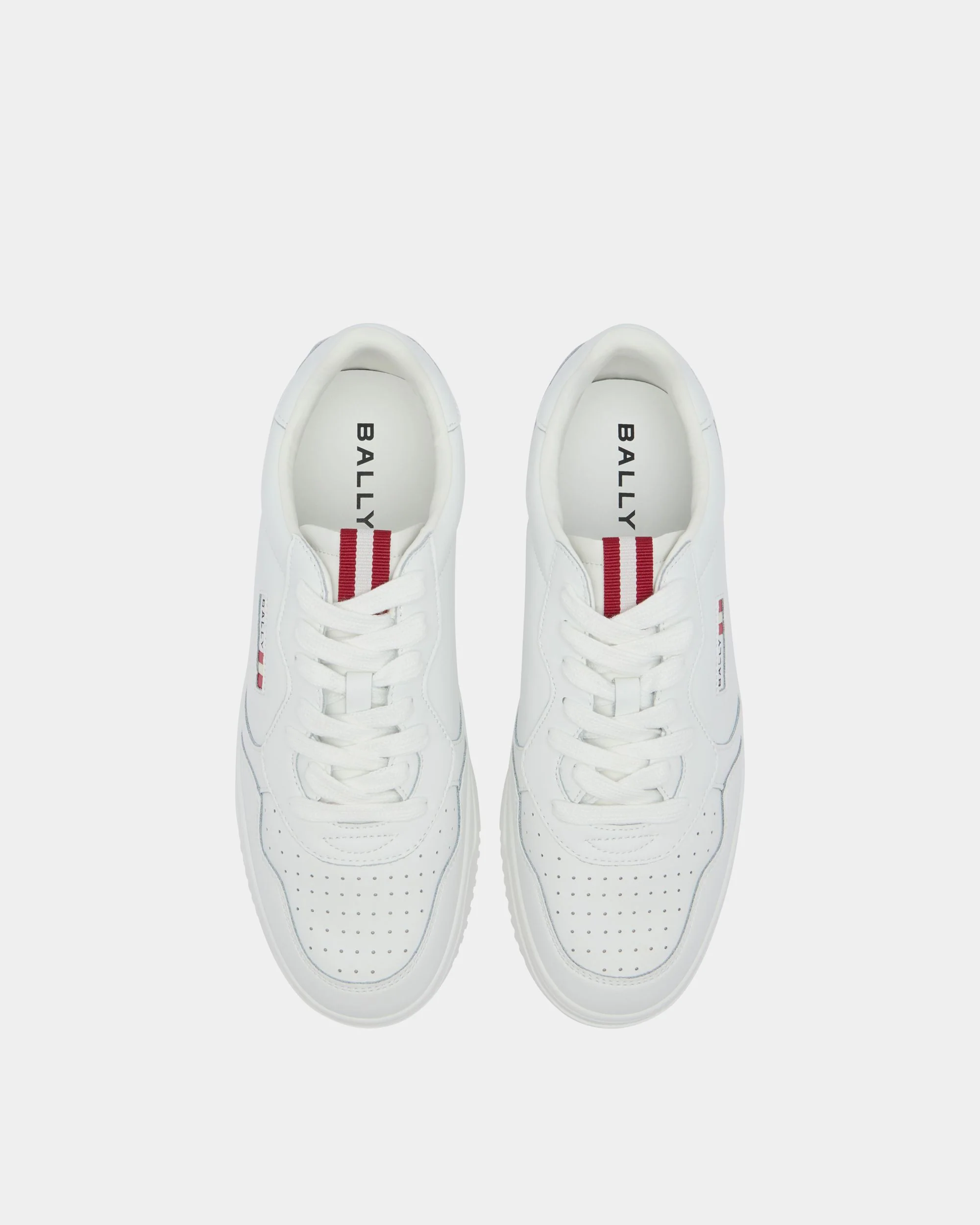 Jasper Sneaker in White Leather - Image 4