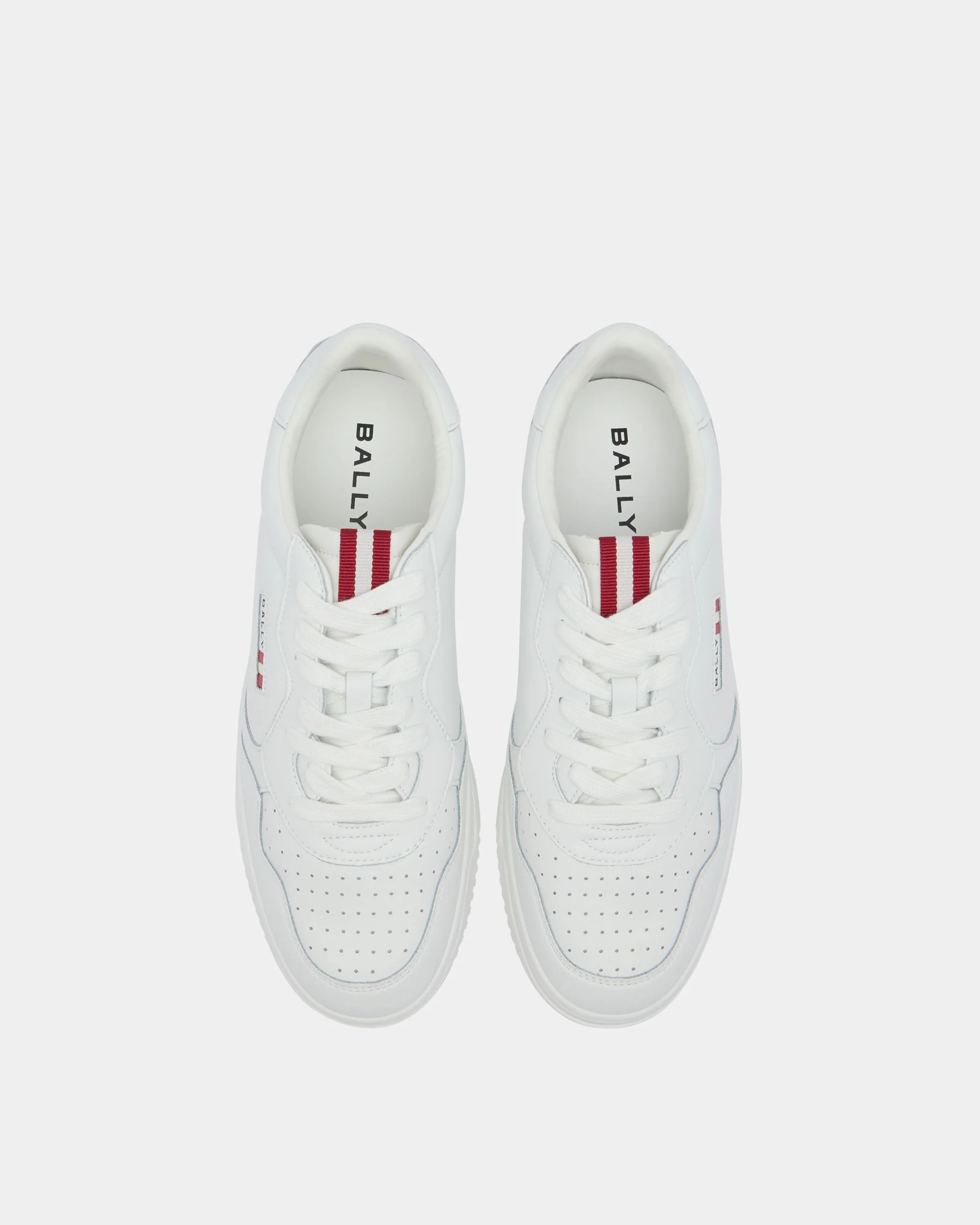Jasper Sneaker in White Leather - Image 5