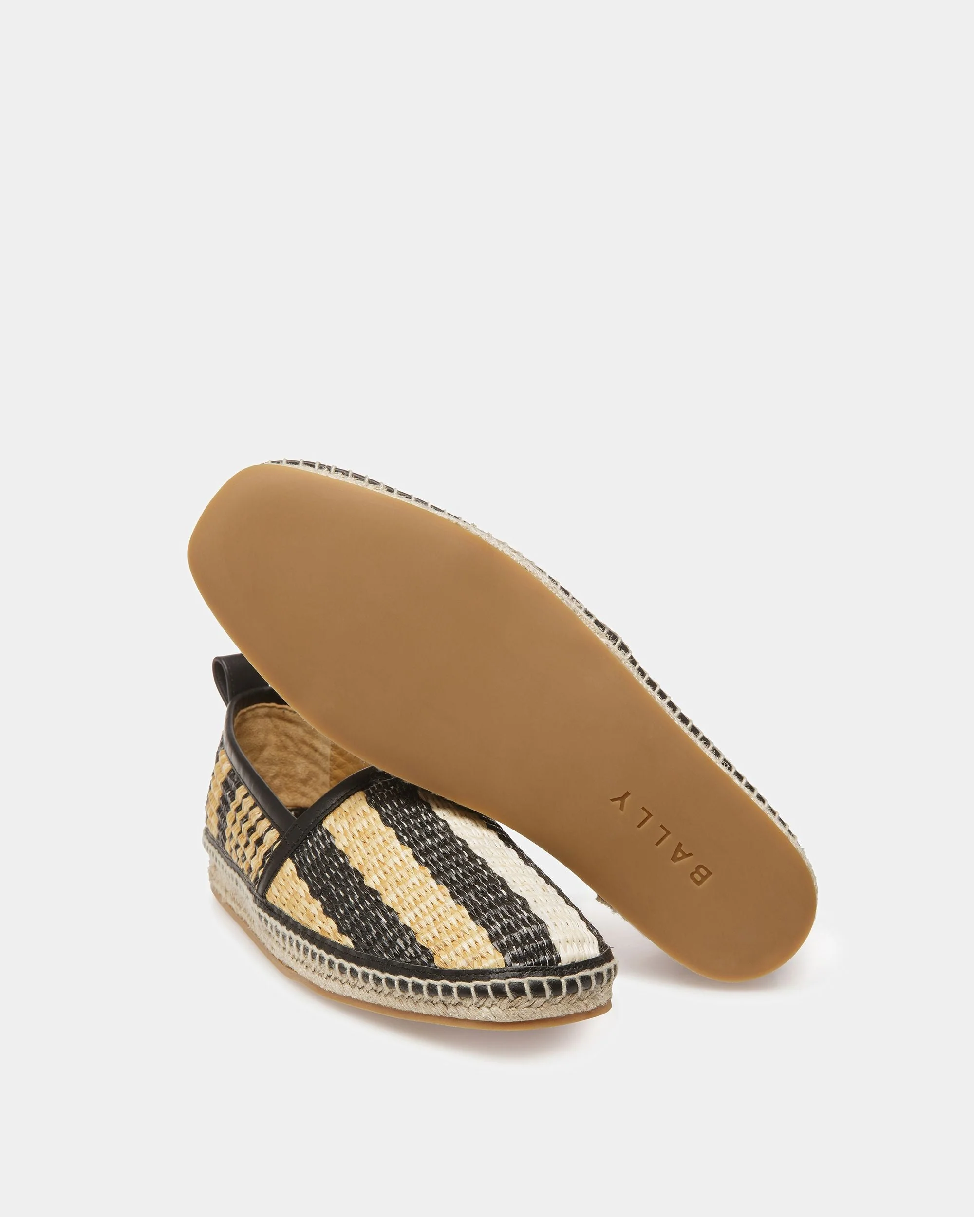 Karakas Espadrilles In Black And Bone Fabric - Image 5