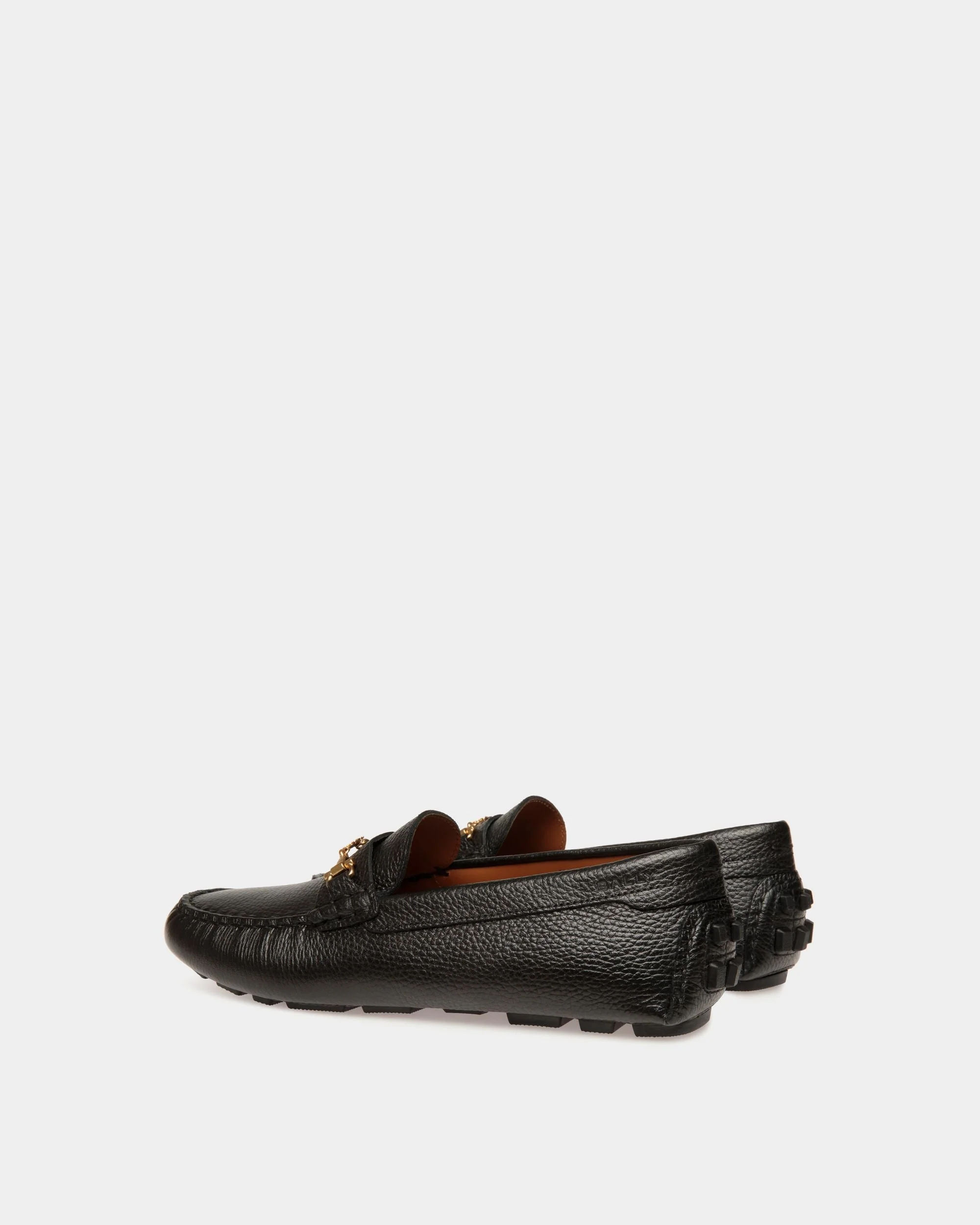 Kerbs Driver in Black Grained Leather - Image 4