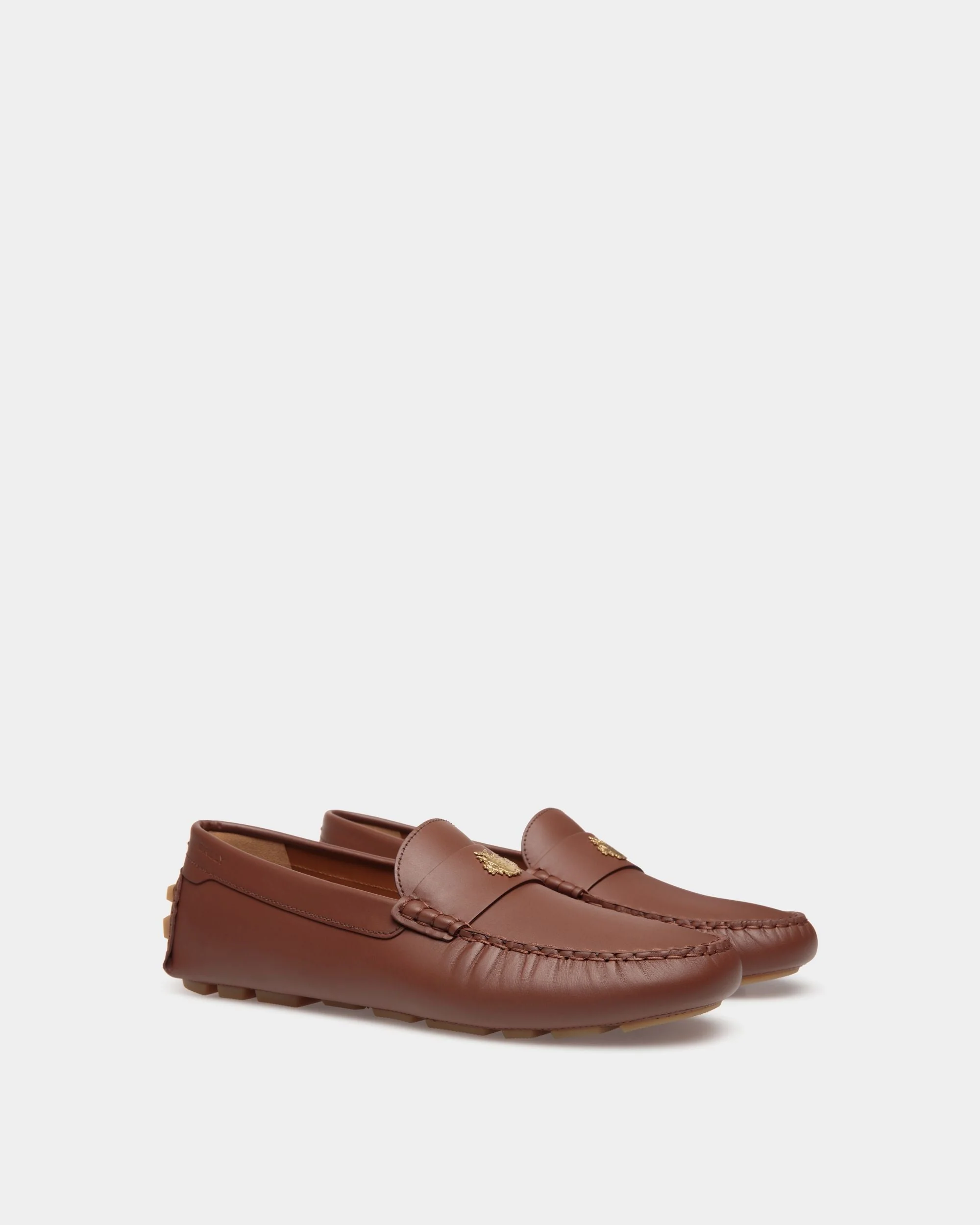 Kerbs Driver In Brown Leather - Image 2