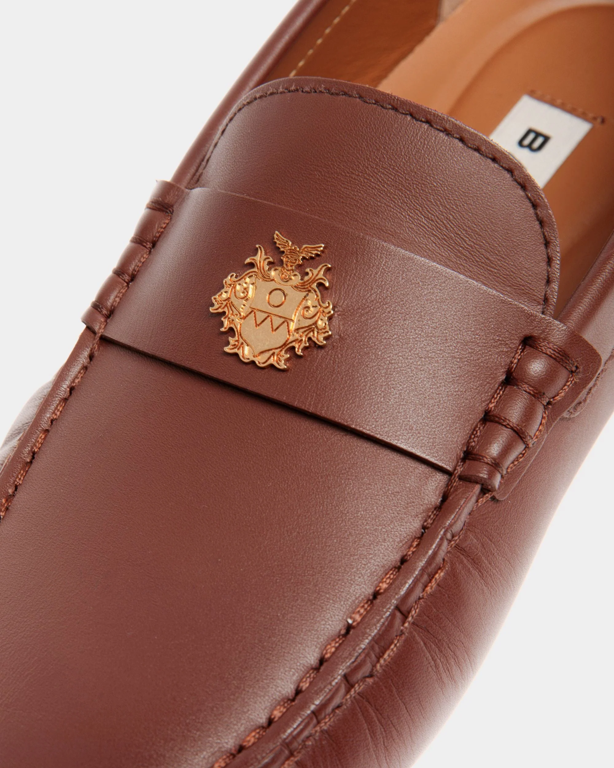 Kerbs Driver In Brown Leather - Image 4