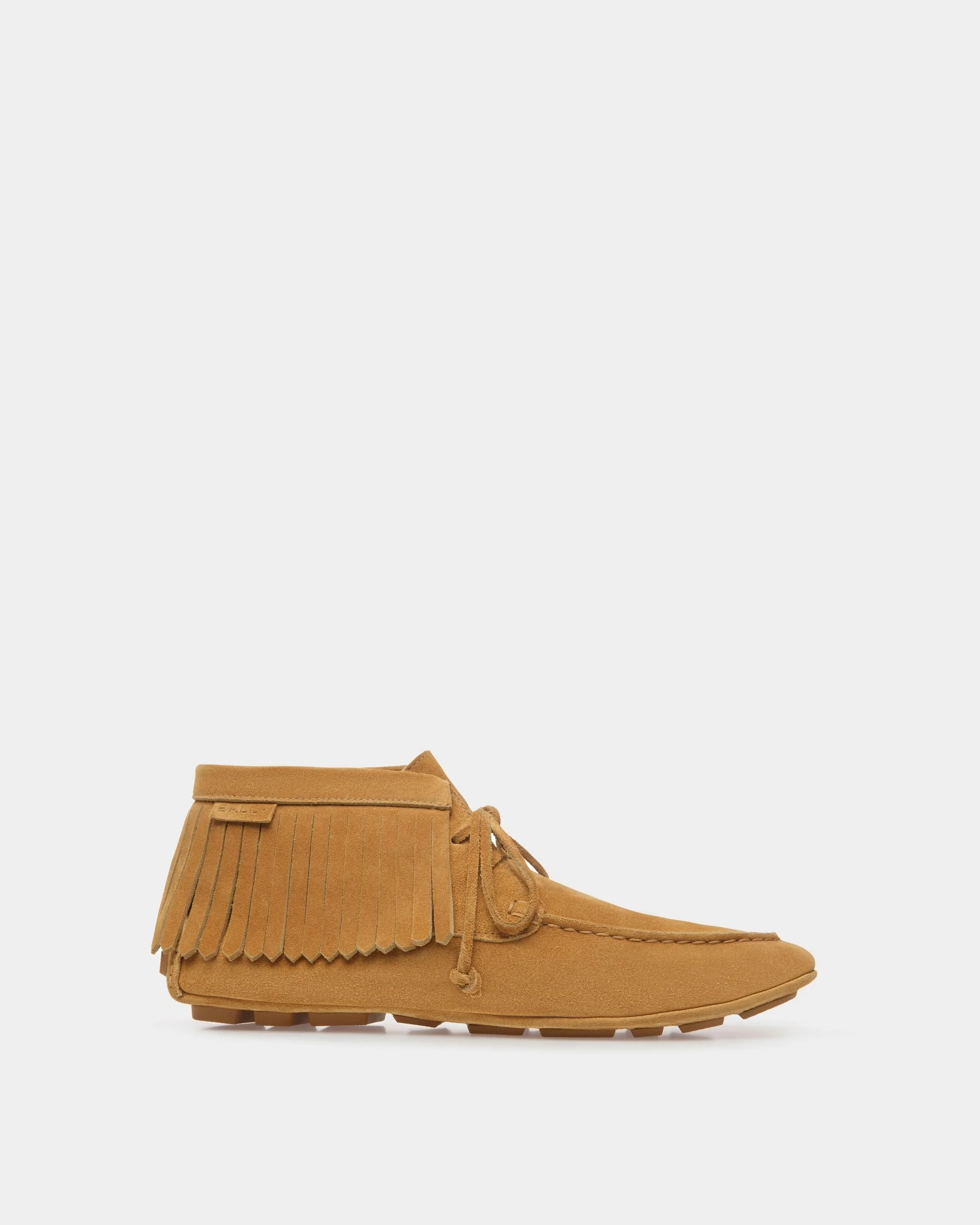 Kerbs Driver Shoes In Desert Leather