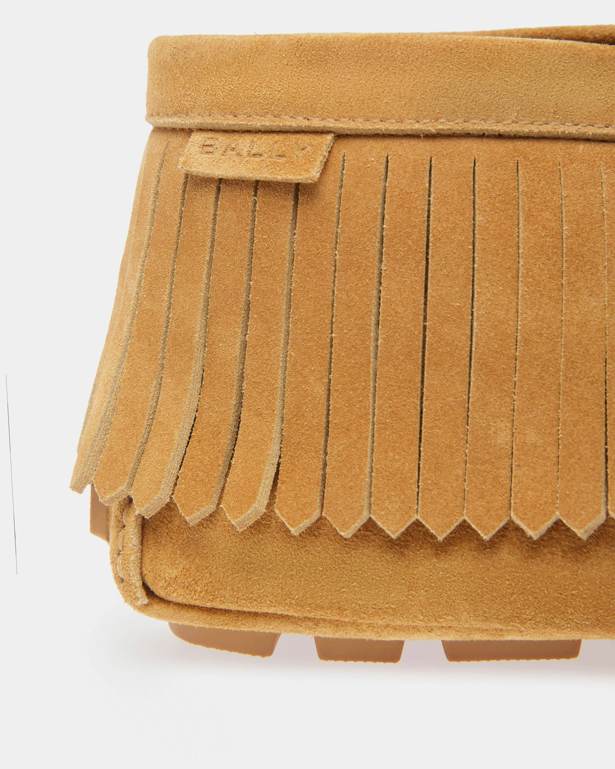 Kerbs Driver Shoes In Desert Leather - Image 6