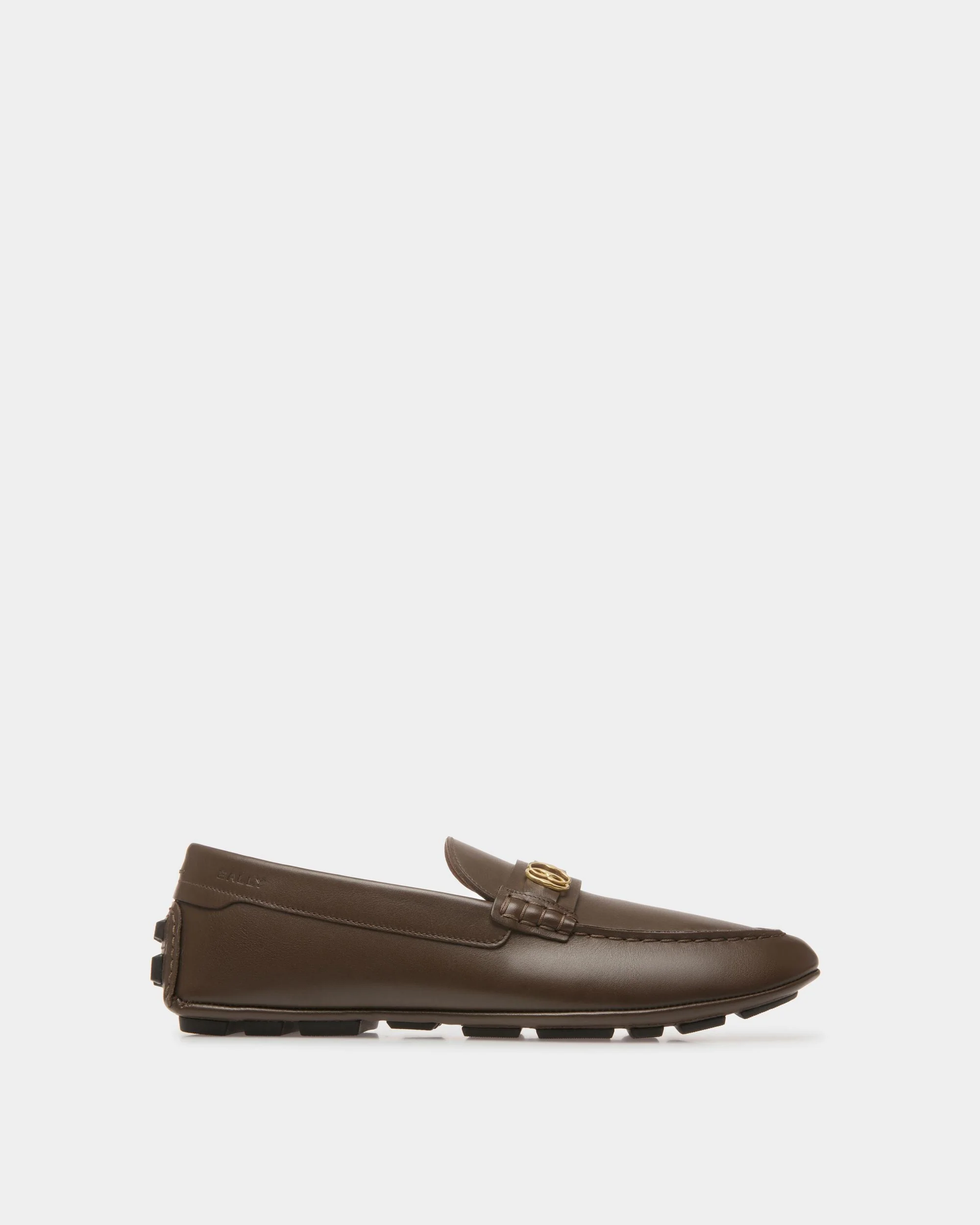Kerbs Drivers In Brown Leather