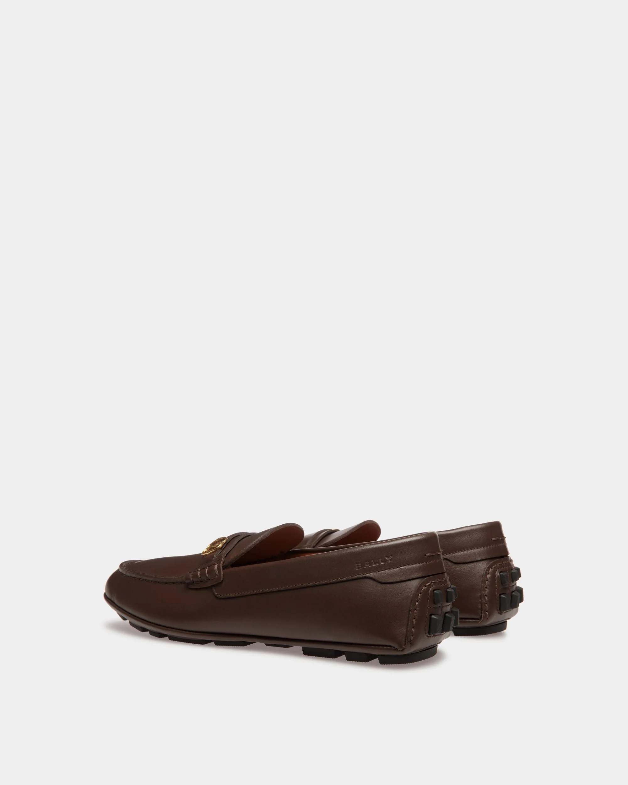 Kerbs Drivers In Brown Leather - Image 3
