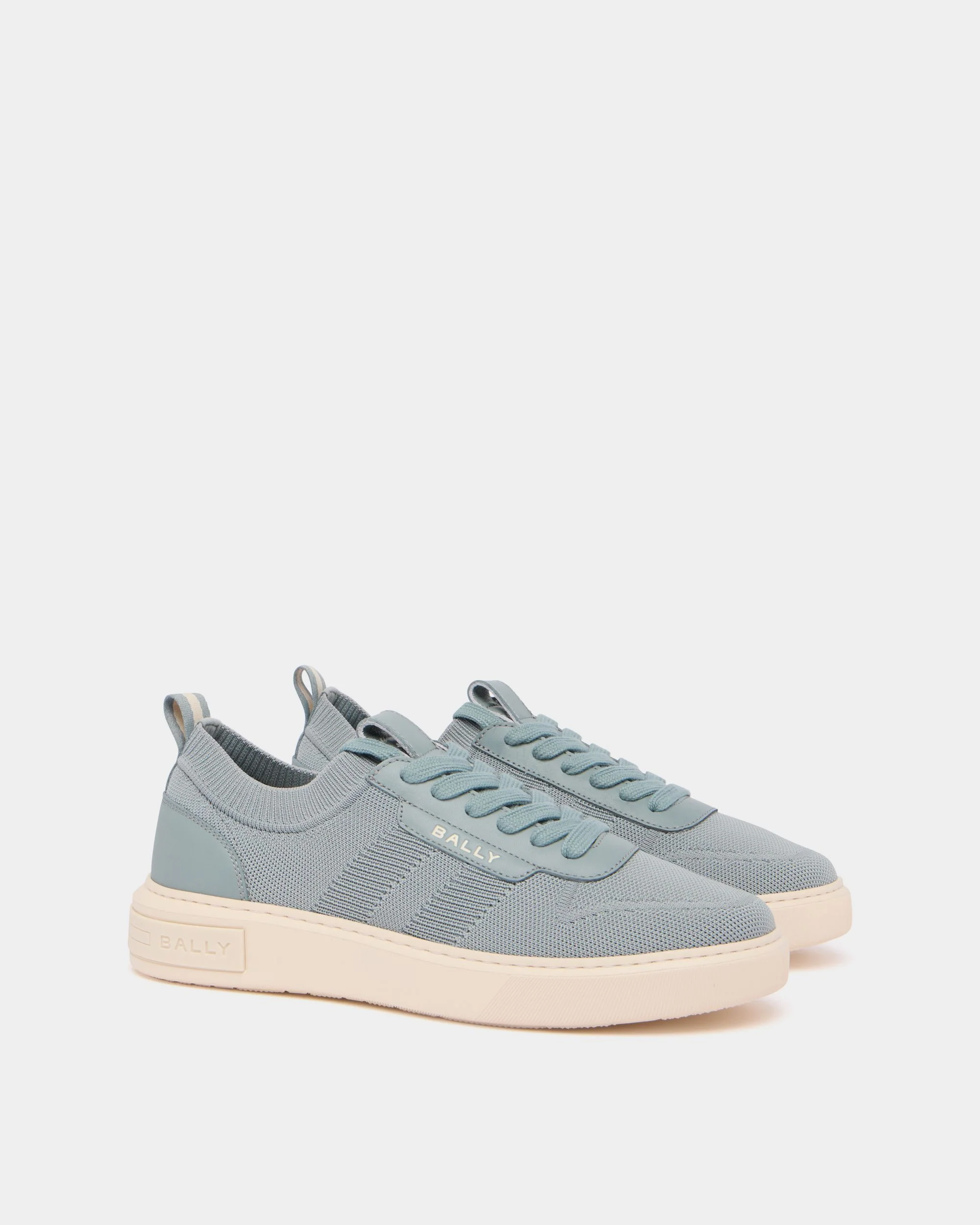 Lift Sneaker in Light Blue Fabric - Image 3