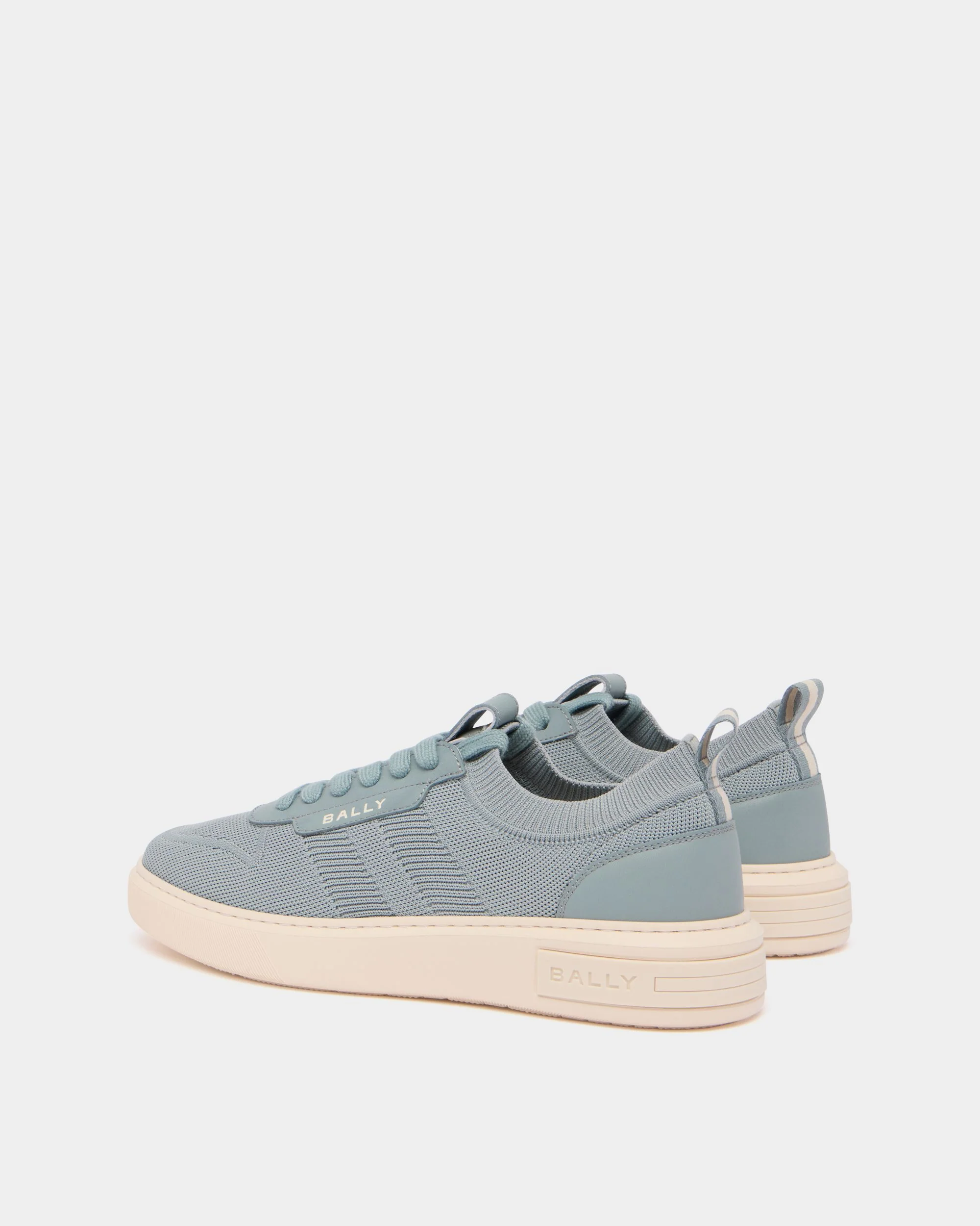 Lift Sneaker in Light Blue Fabric - Image 4