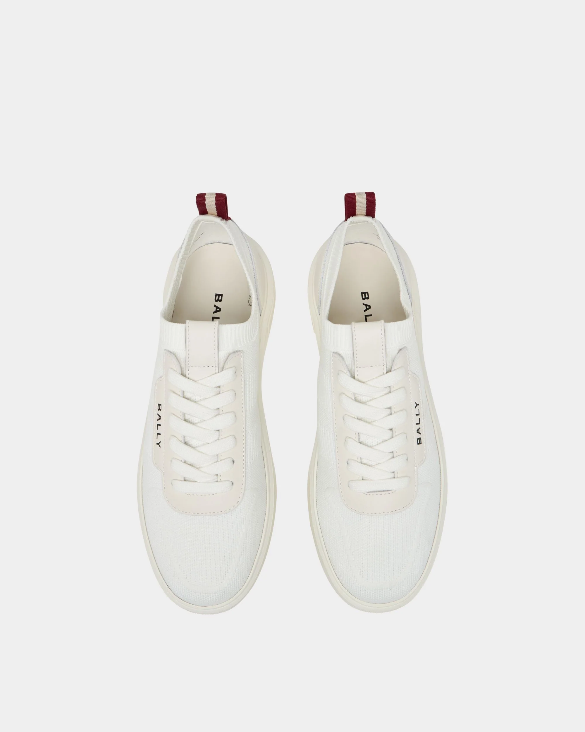 Lift Sneaker in White Fabric - Image 5