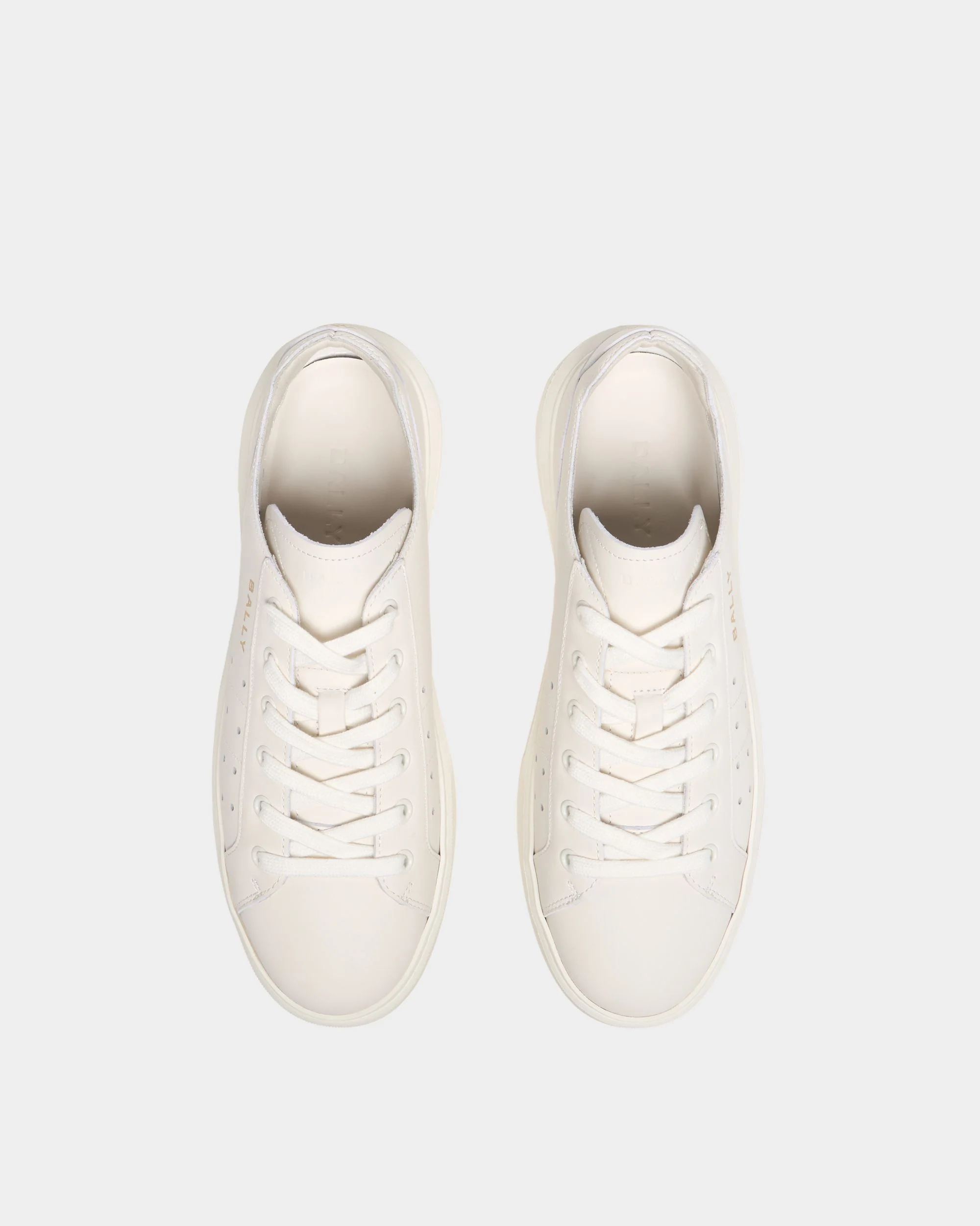 Lift Sneaker in White Leather - Image 5