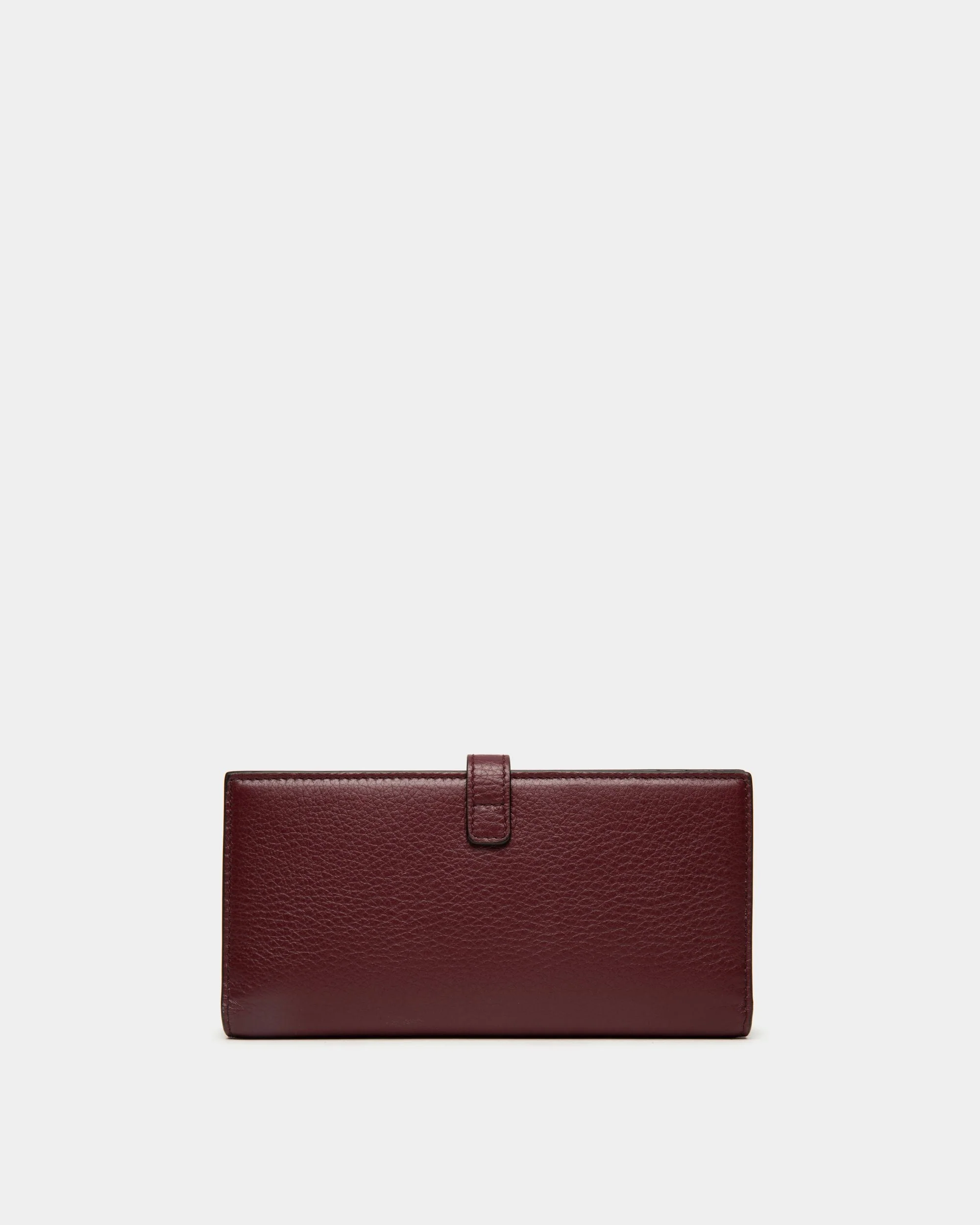 Lock Me Long Wallet in Andorra Grained Leather - Image 2
