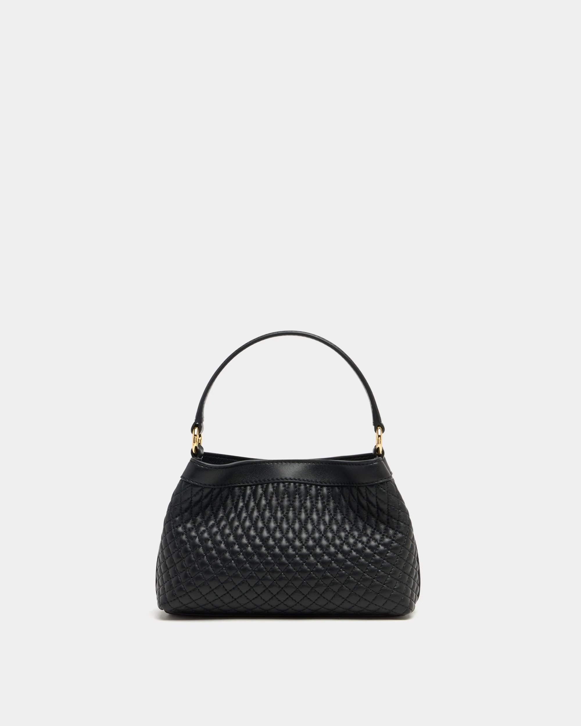 Lock Me Minibag In Black Quilted Leather - Image 3