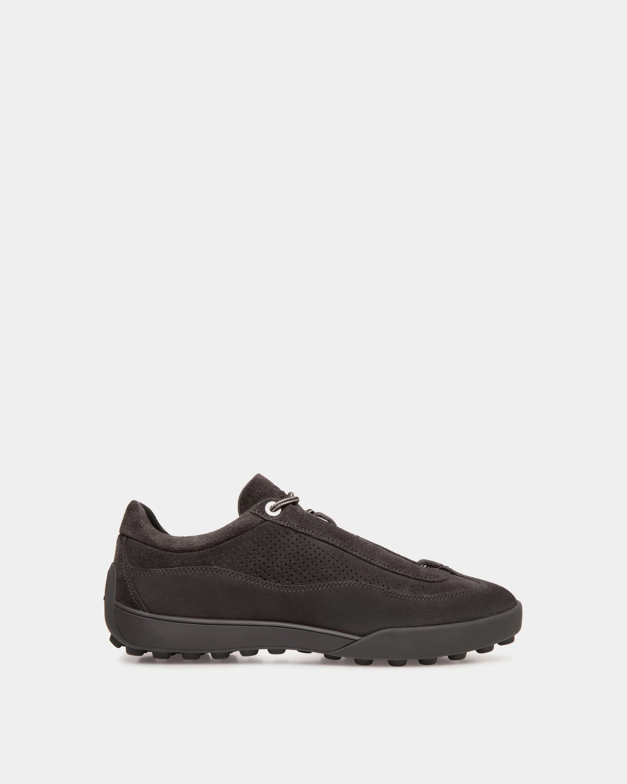 Manto Runner Sneaker in Dark Grey Suede