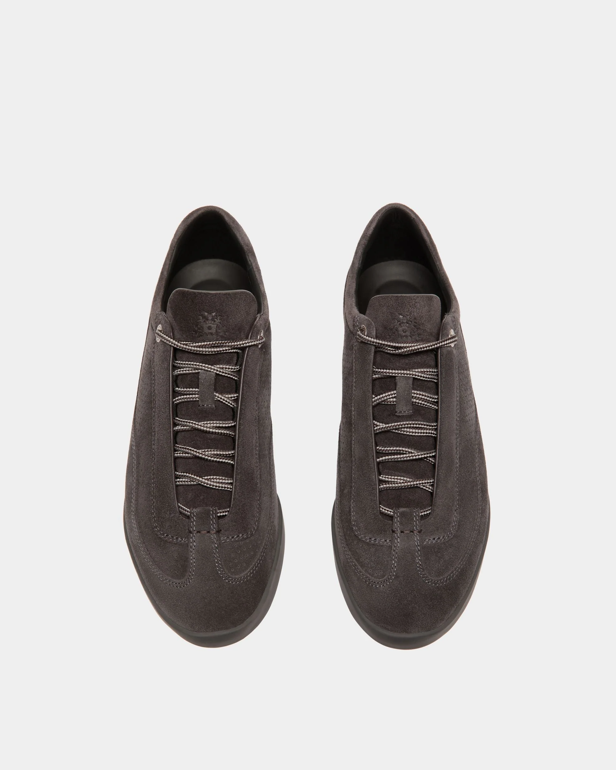 Manto Runner Sneaker in Dark Grey Suede - Image 4