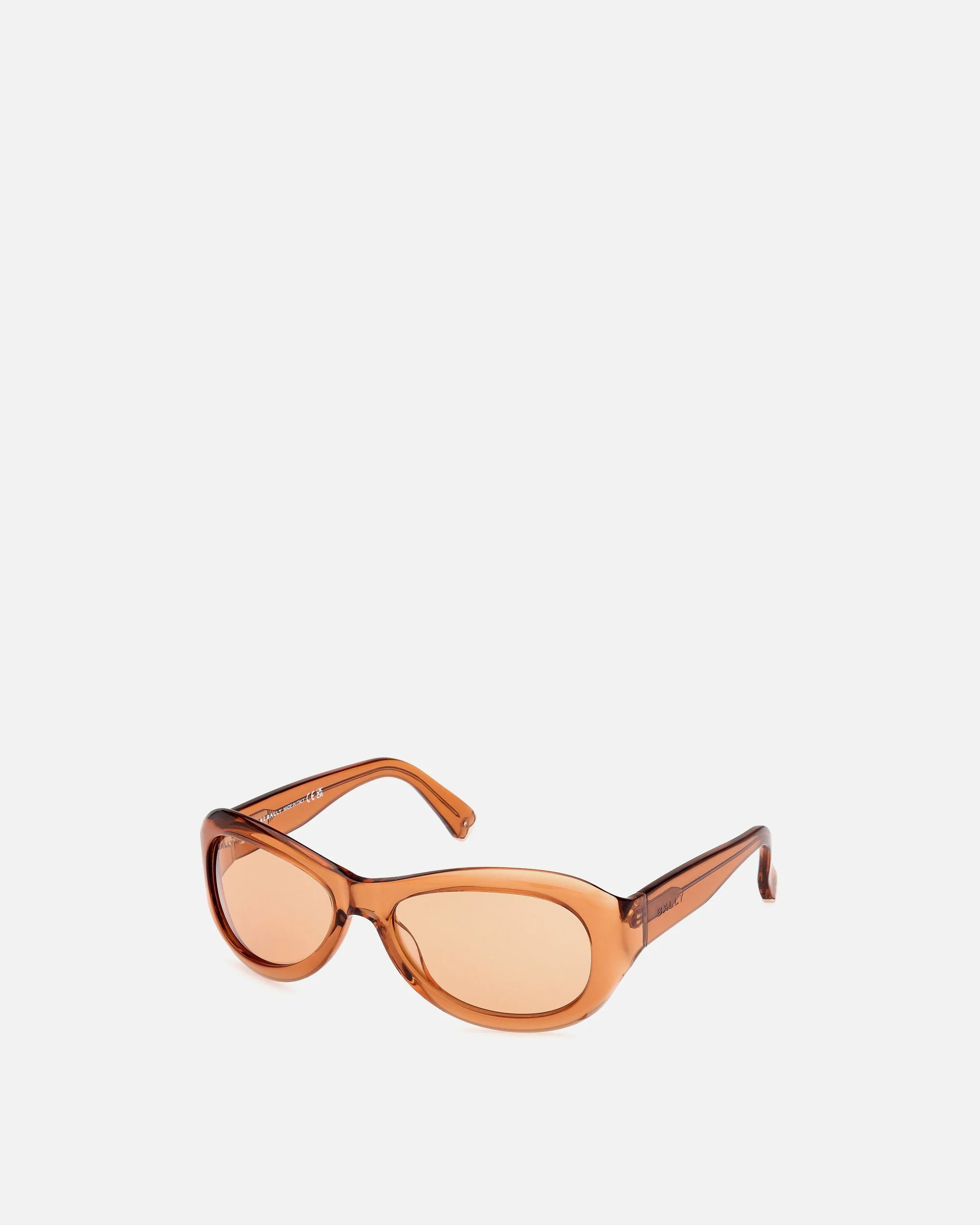 Maurice Acetate Sunglasses in Amber and Orange - Image 3