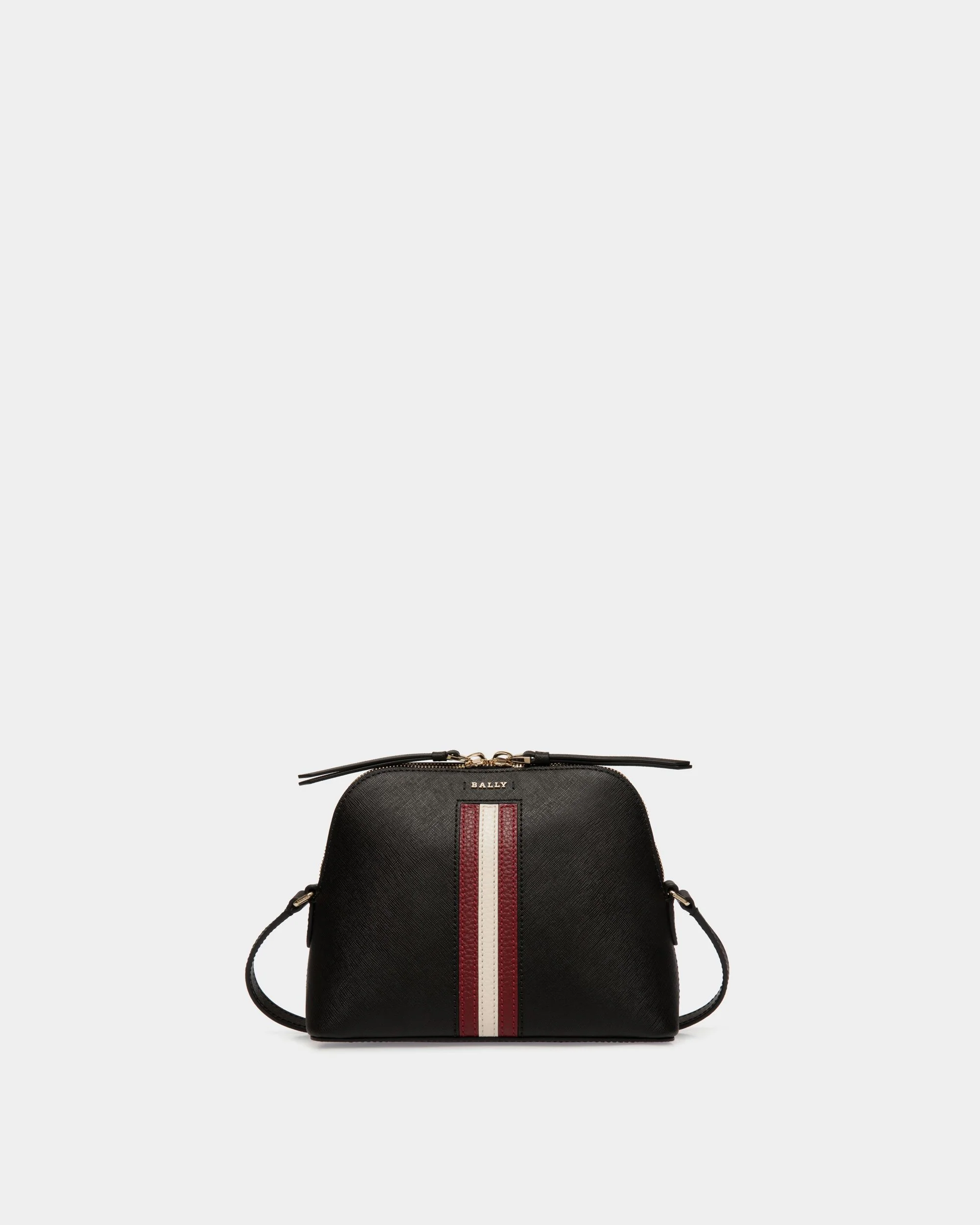 Mini Bag in Black Embossed Leather